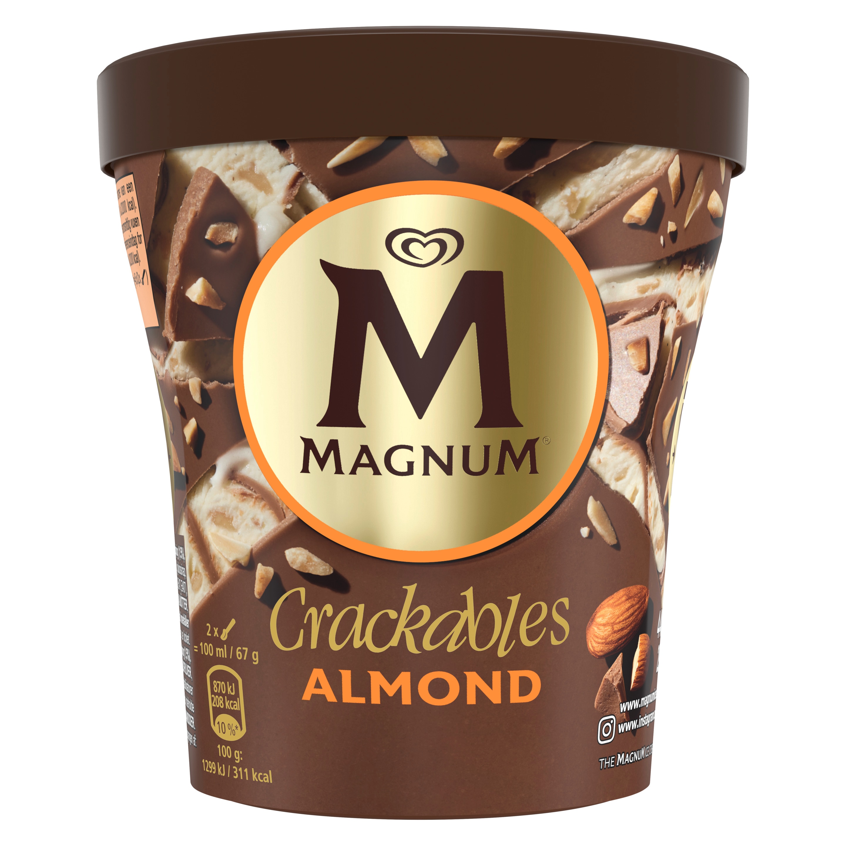 Magnum Almond w kubku packshot