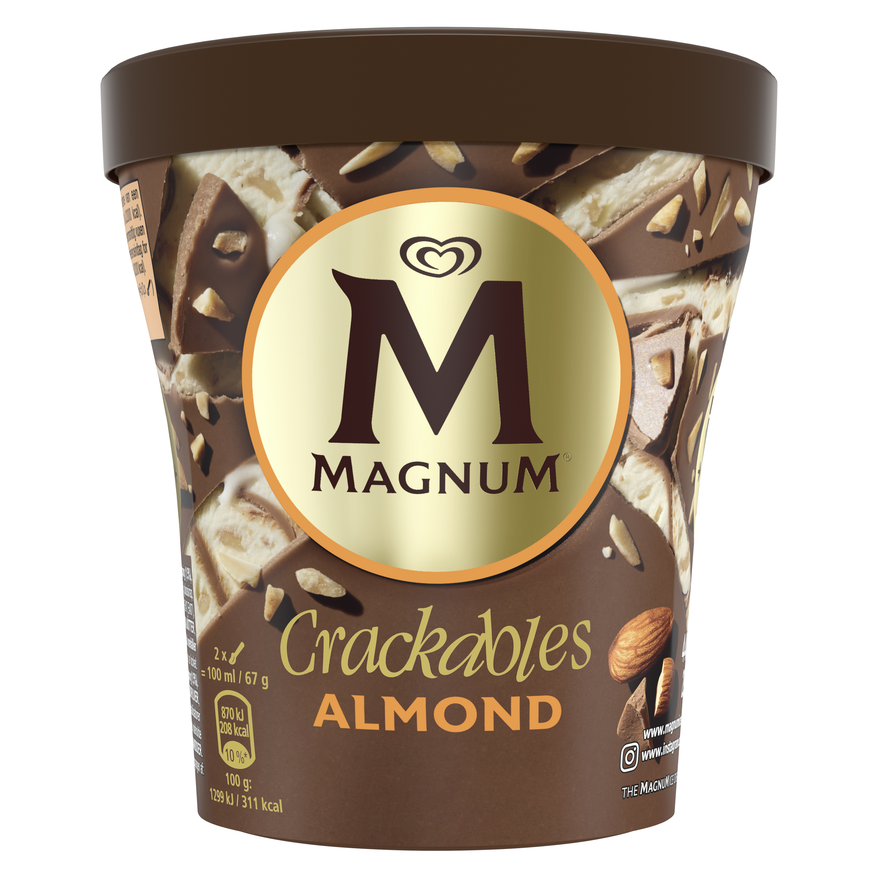 Magnum Almond Pint packshot