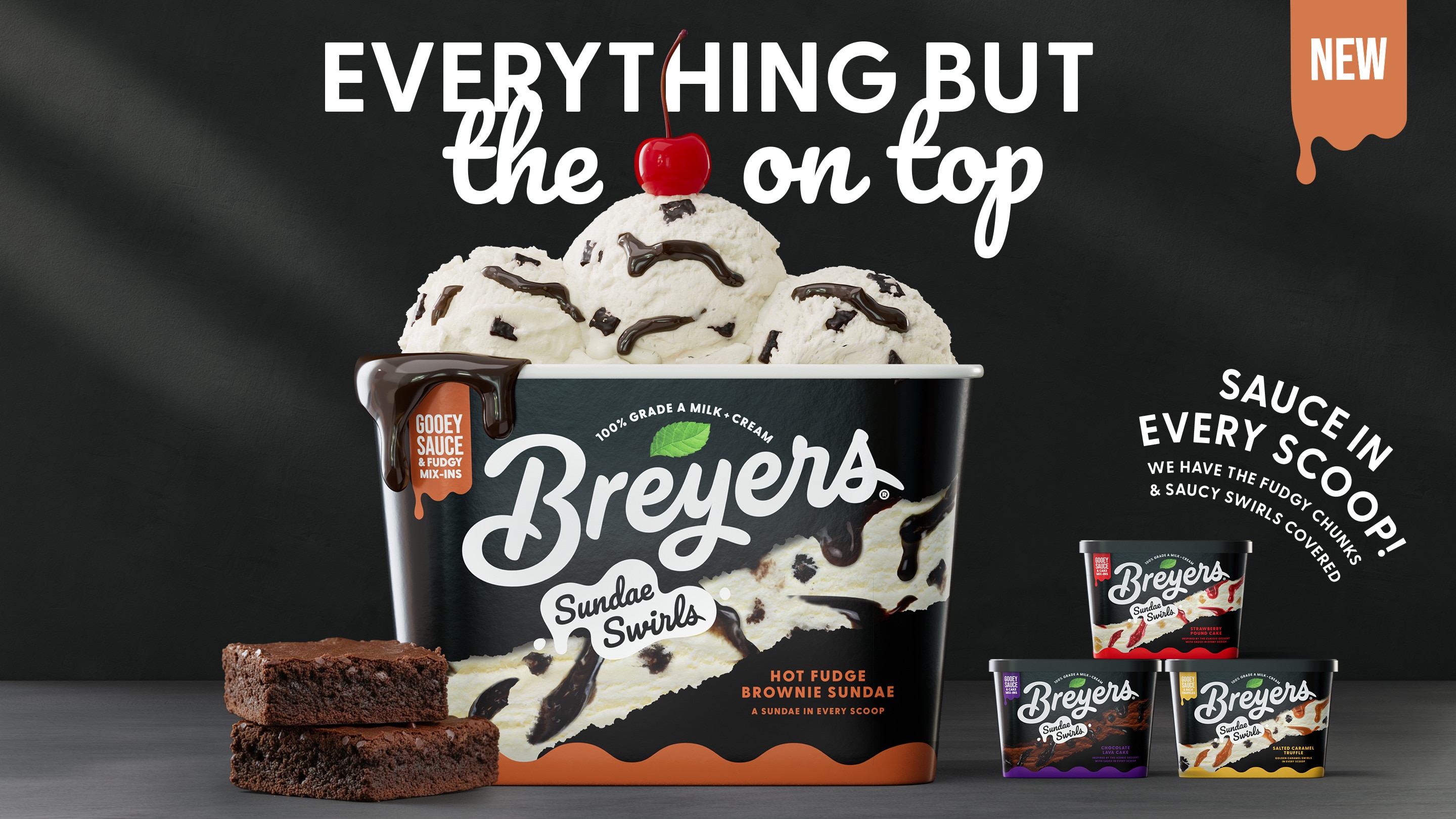 Breyers Sundae Swirls flavors