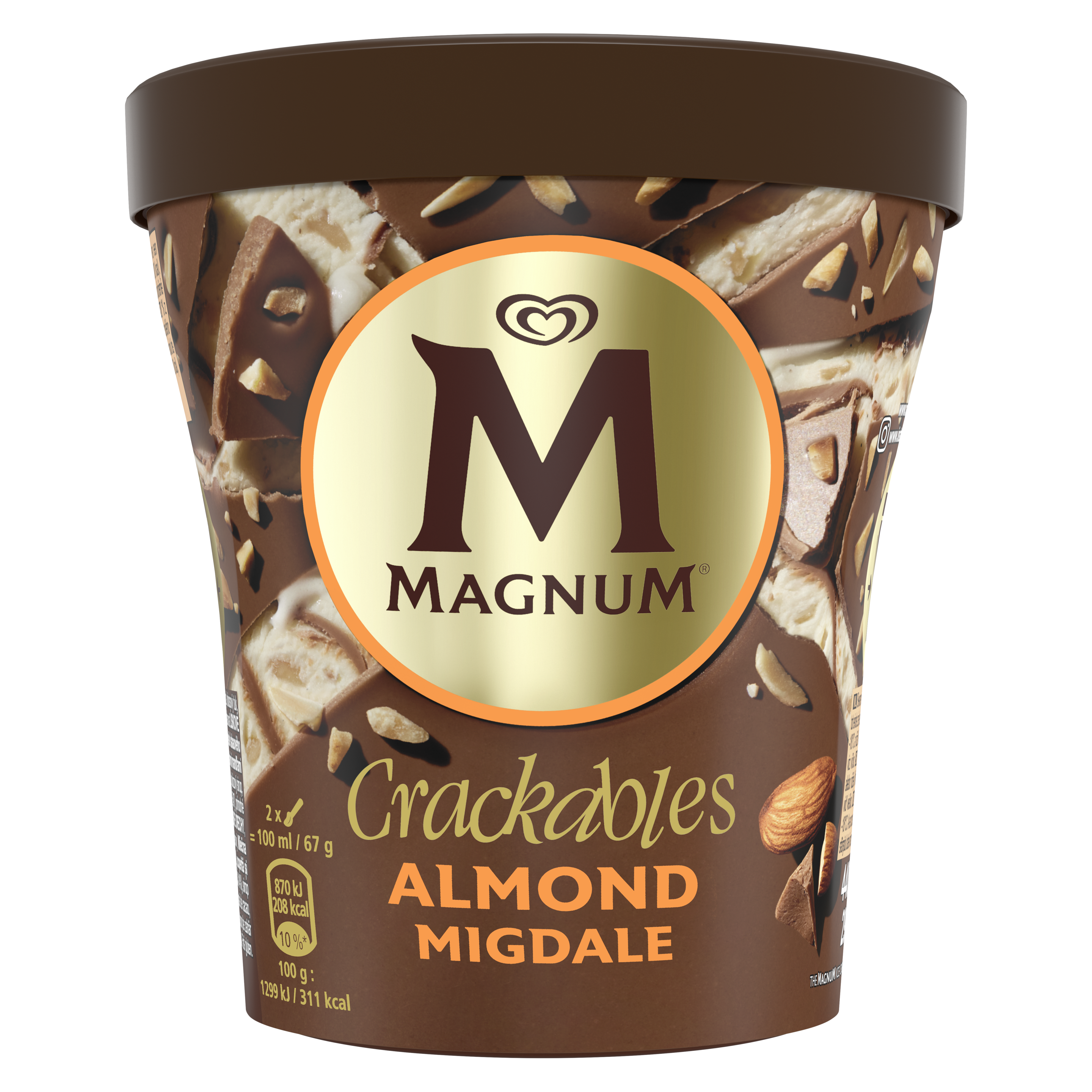Magnum Pint Almond 440ml packshot