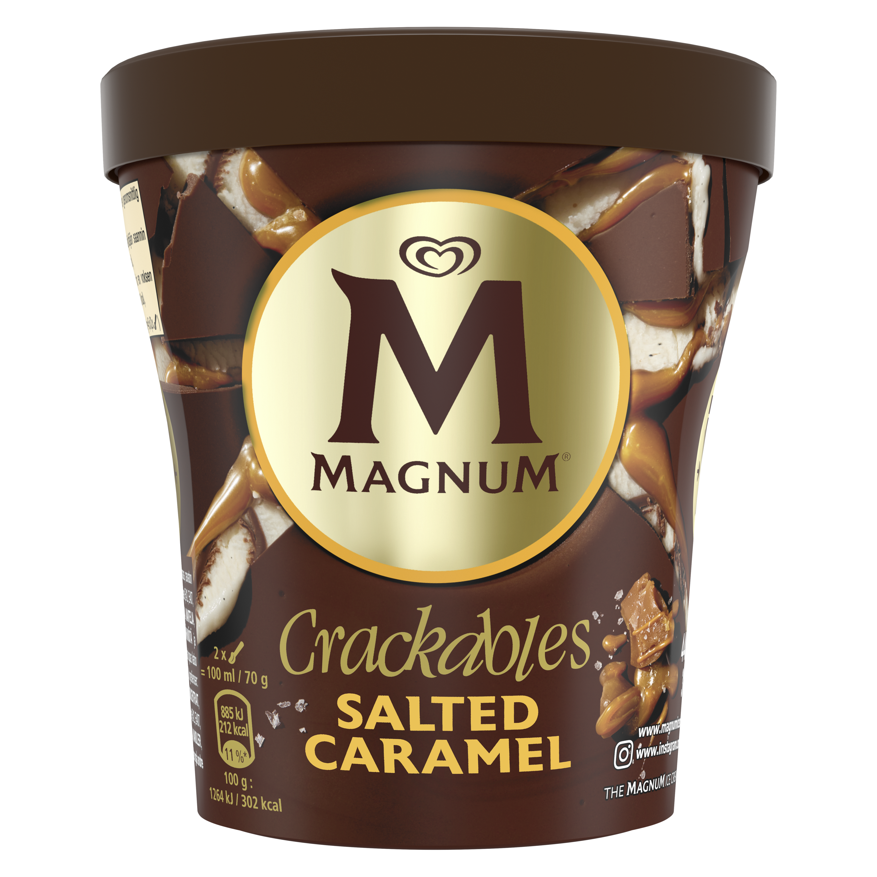 Magnum Crackables Double Salted Caramel packshot