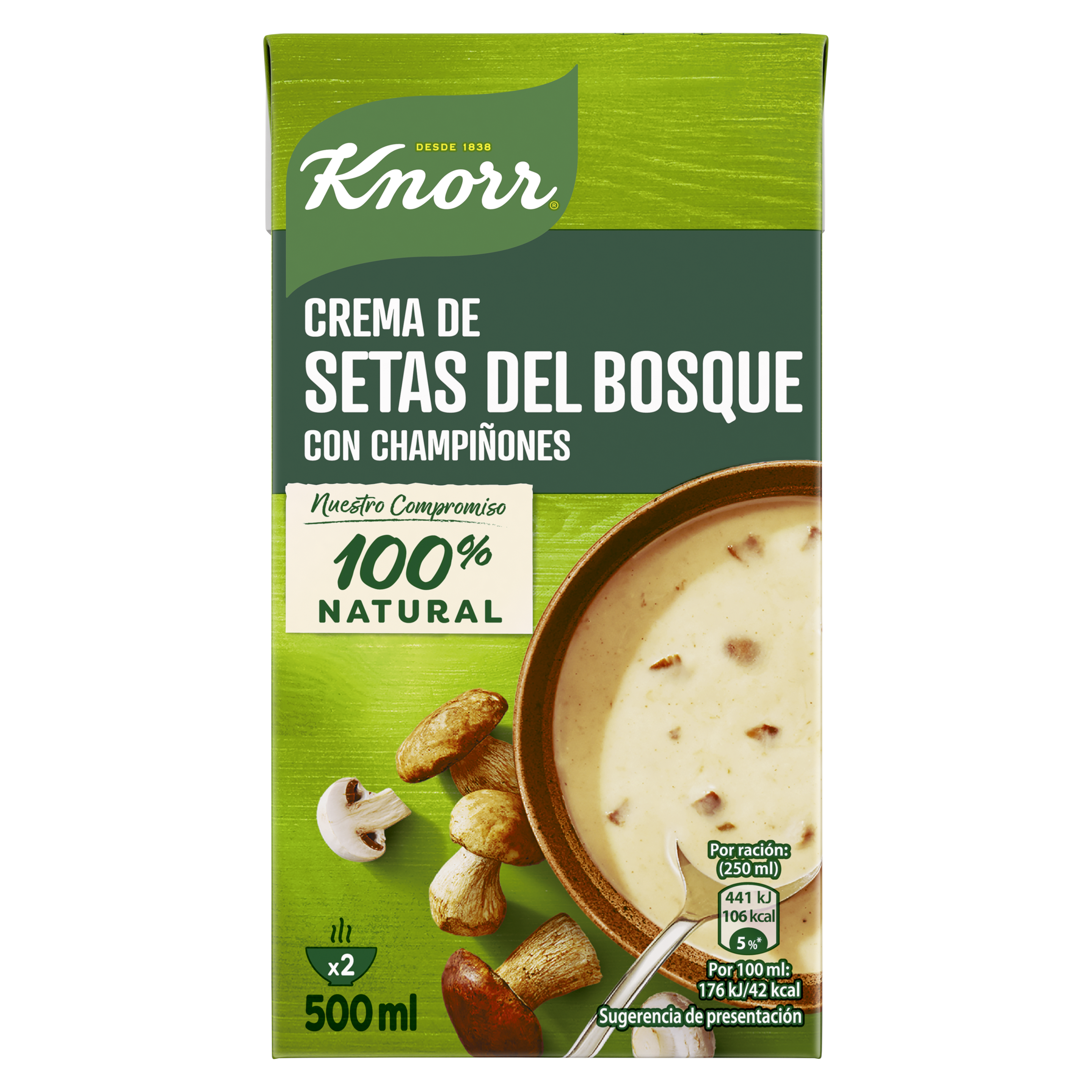 Crema de Setas del Bosque 500ml packshot