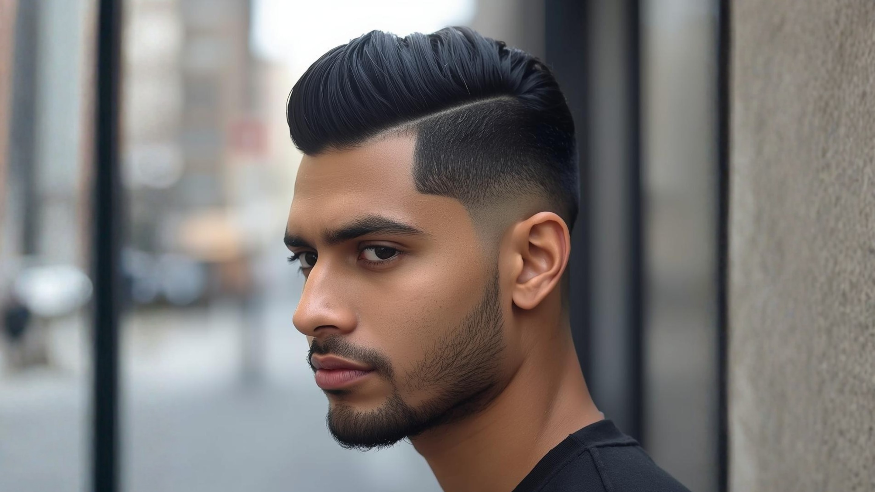 20. Brushed Back Taper: