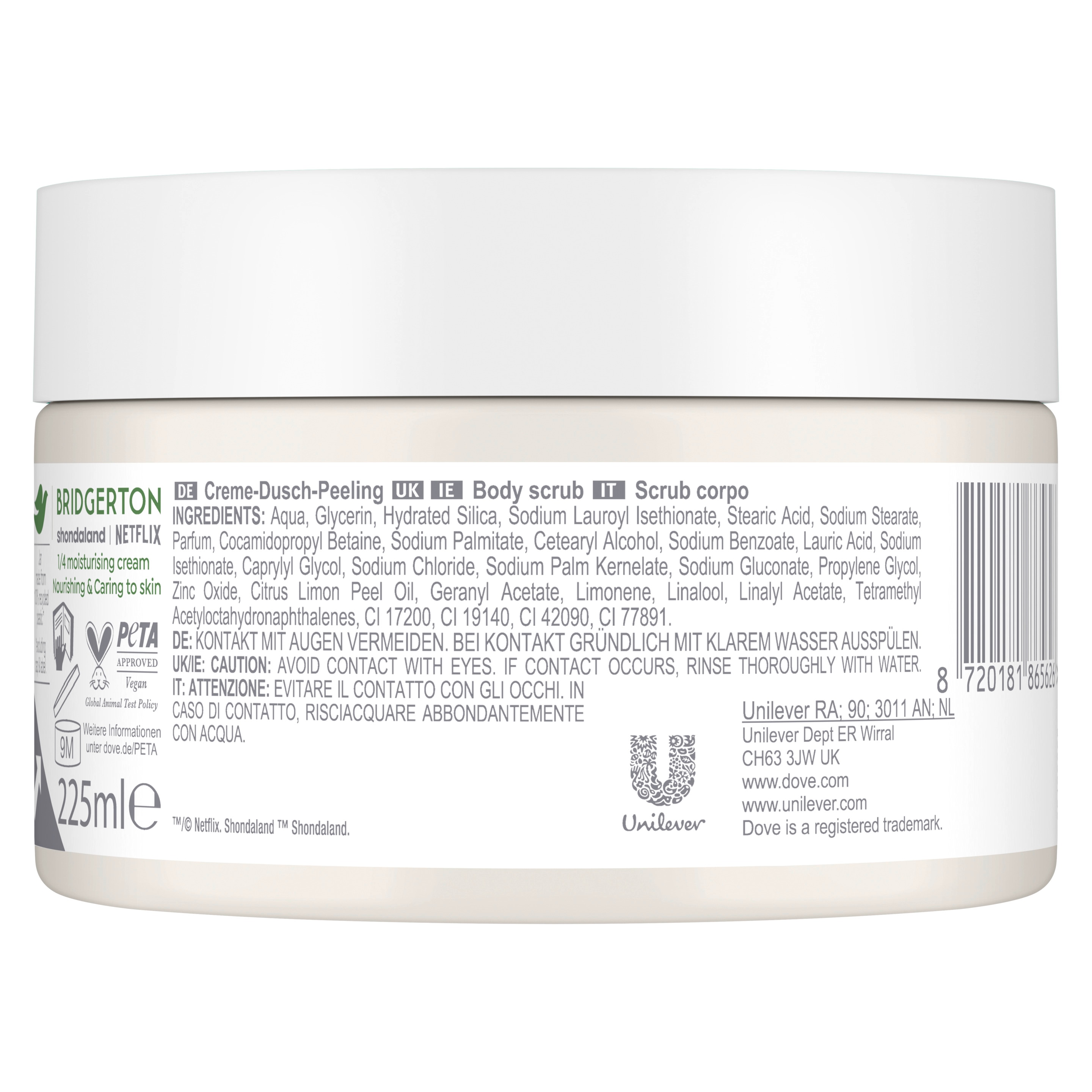 Scrub Doccia Corpo Bridgerton Love & Meadows