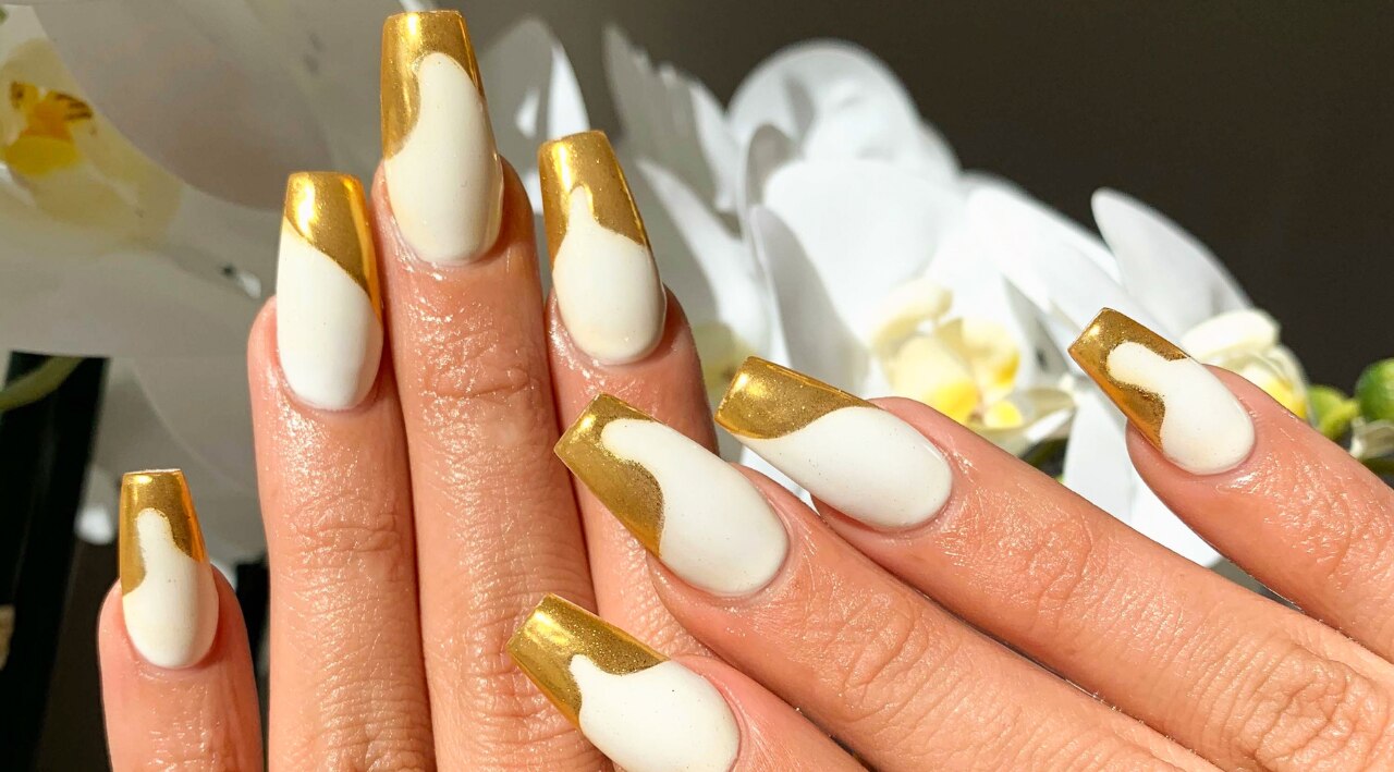 6. Molten Gold Drip