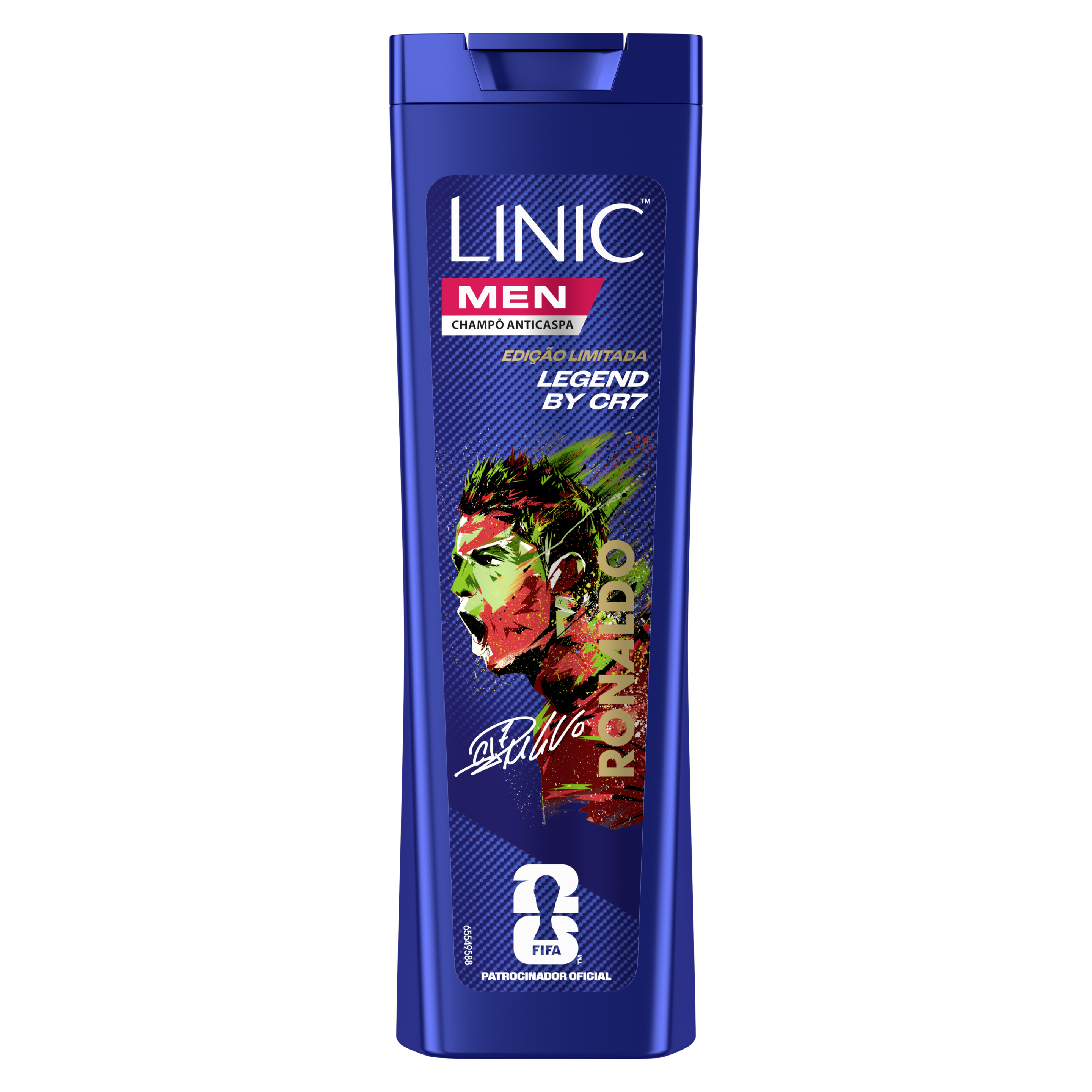 Front of pack Champô Linic Champô Legend by CR7 360ml packshot