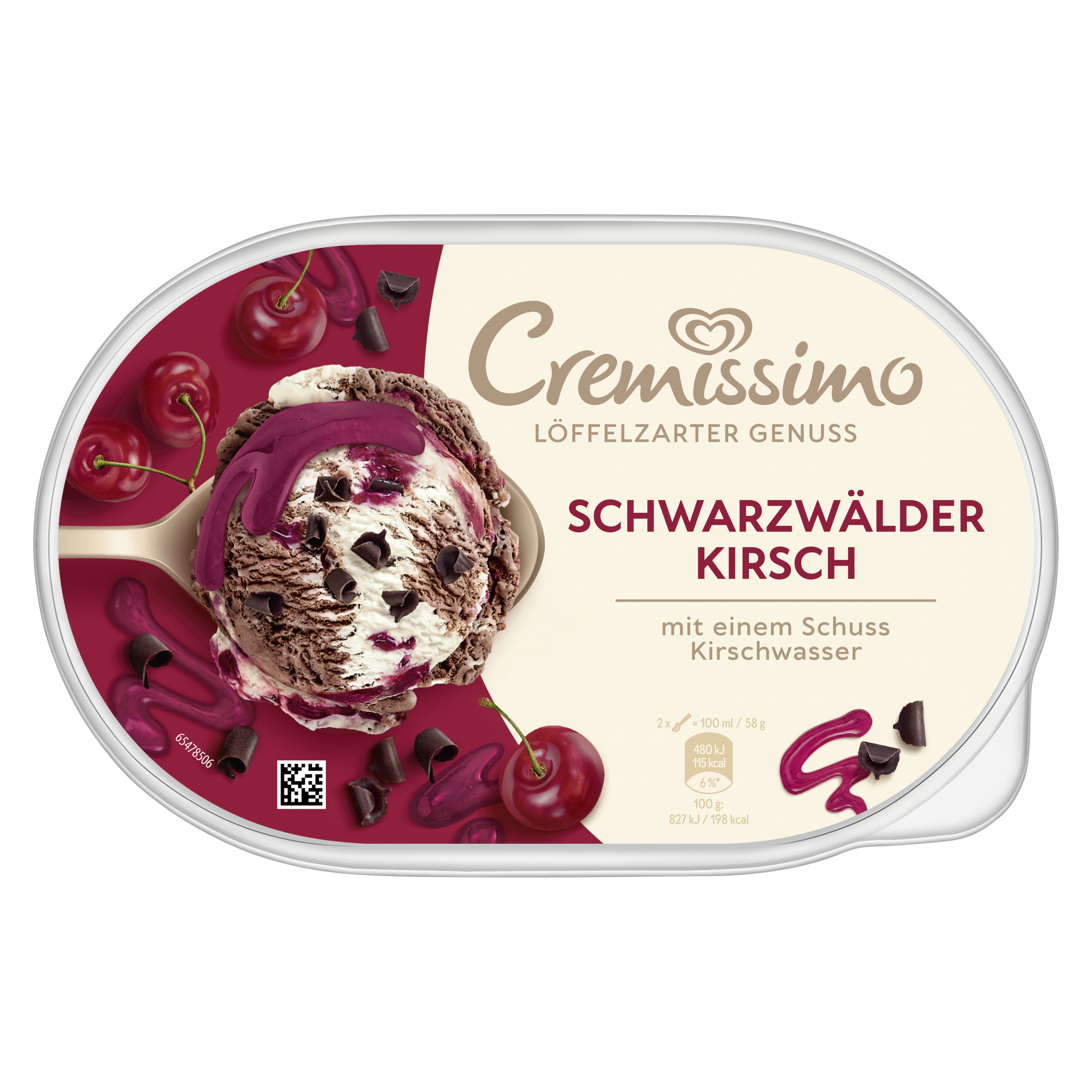 Cremissimo Schwarzwälder Kirsch packshot