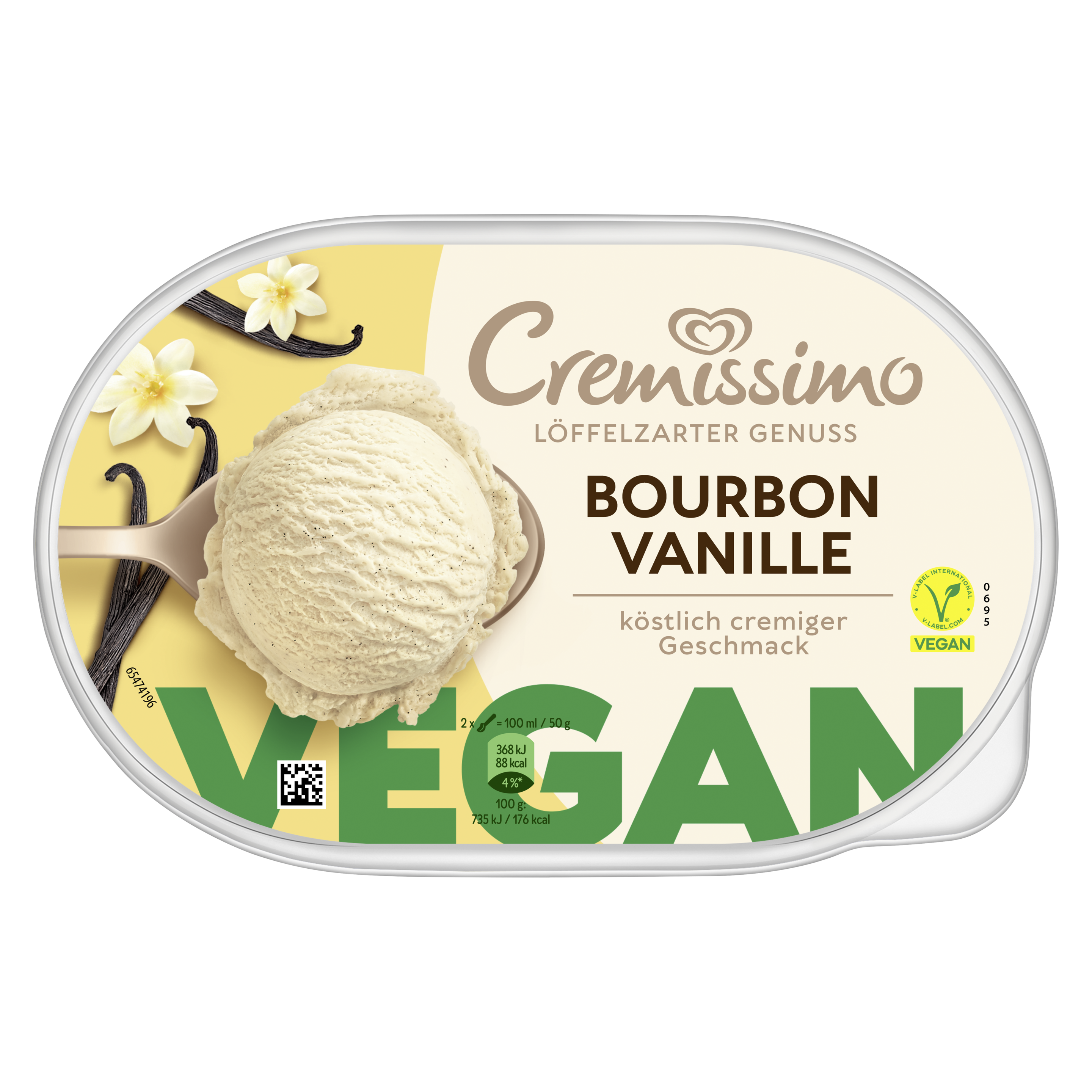 Cremissimo Bourbon Vanille Vegan