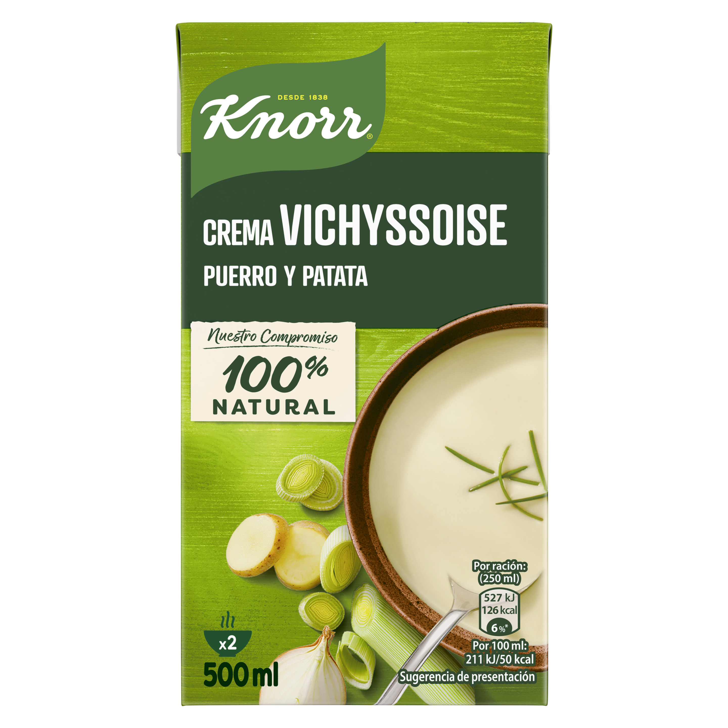Crema Vichyssoise 500ml packshot