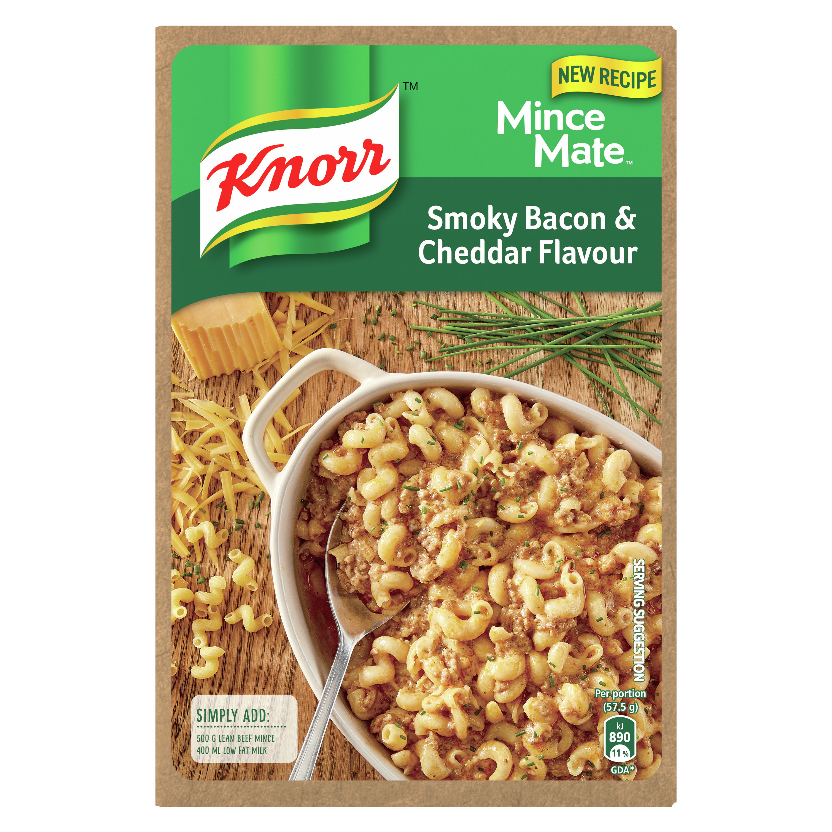 Knorr Smokey Bacon & Cheddar Mince Mate