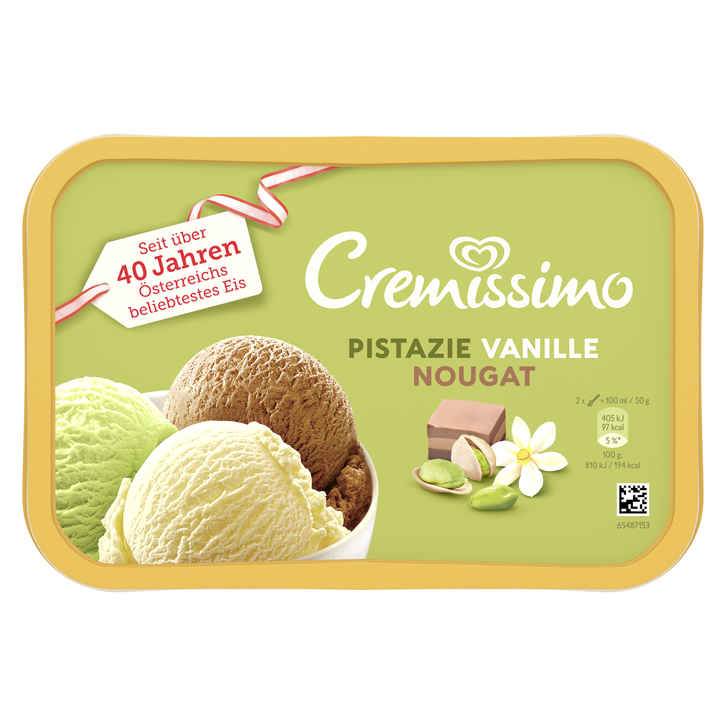 Cremissimo Pistazie Vanille Nougat