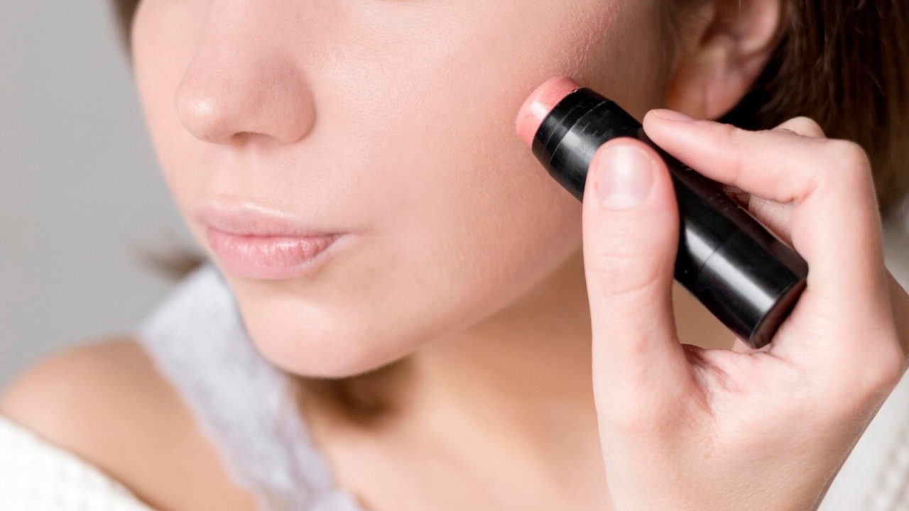 Step 3:  Apply the blush