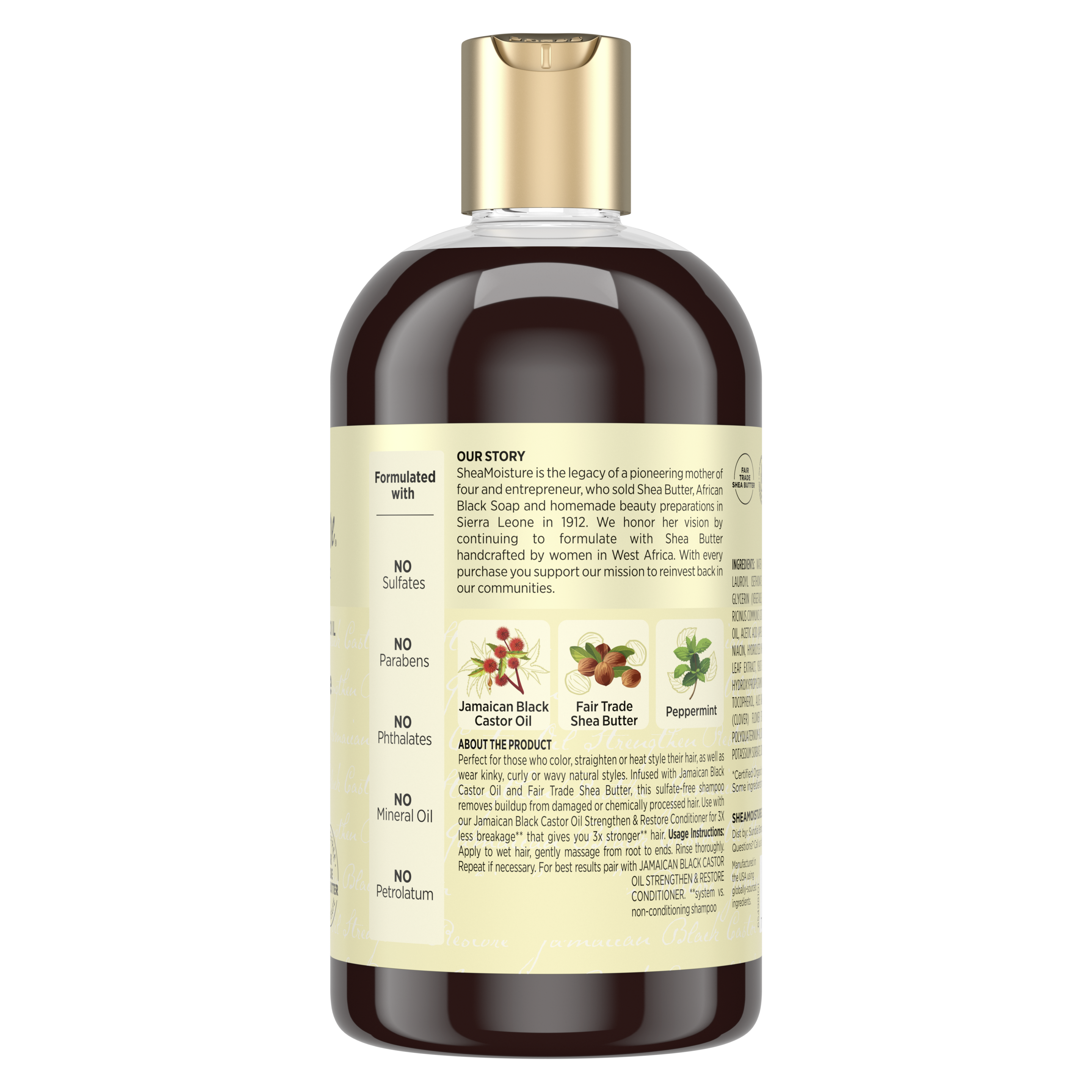 Jamaican Black Castor Oil Strengthen & Restore Shampoo