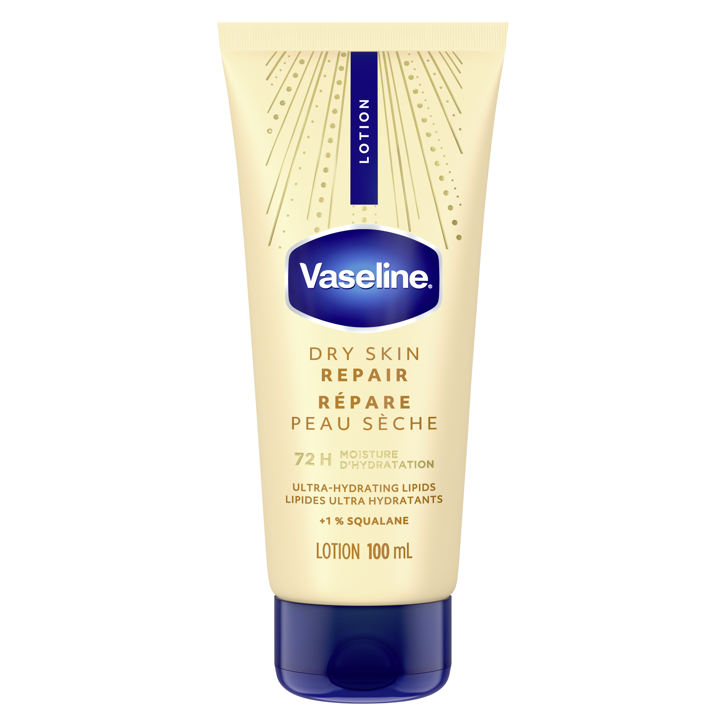 Vaseline® Intensive Care Dry Skin Repair Lotion front of pack