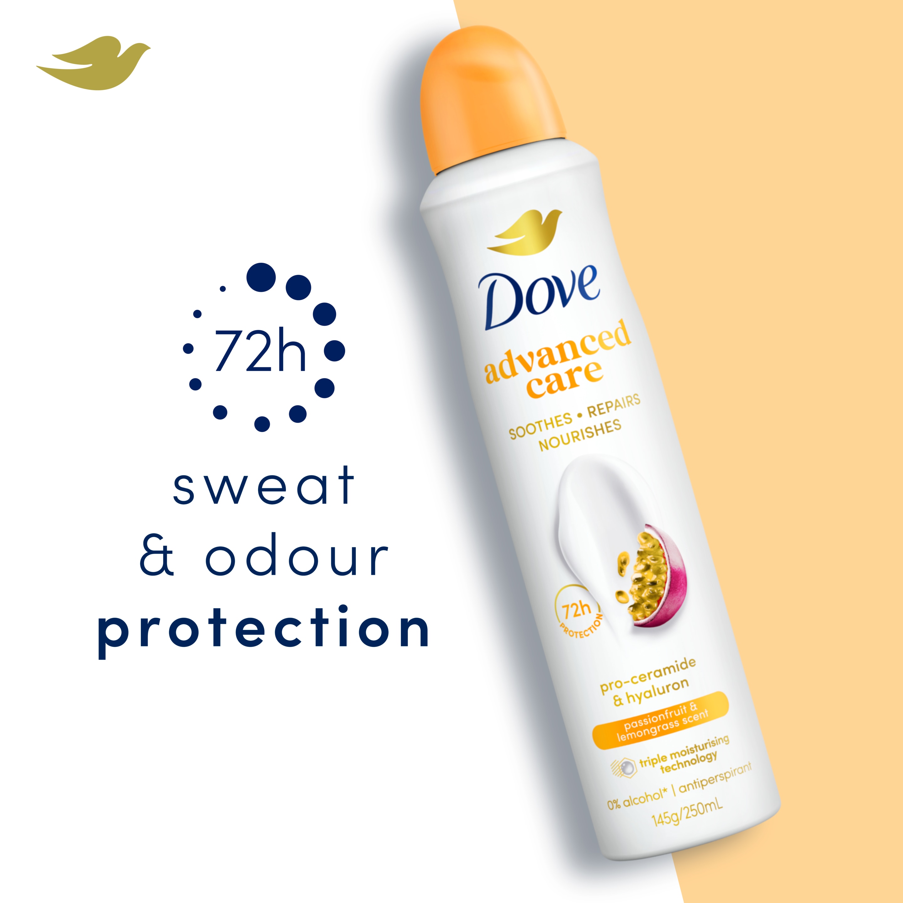 Advanced Antiperspirant Aerosol Passion fruit & Lemongrass
