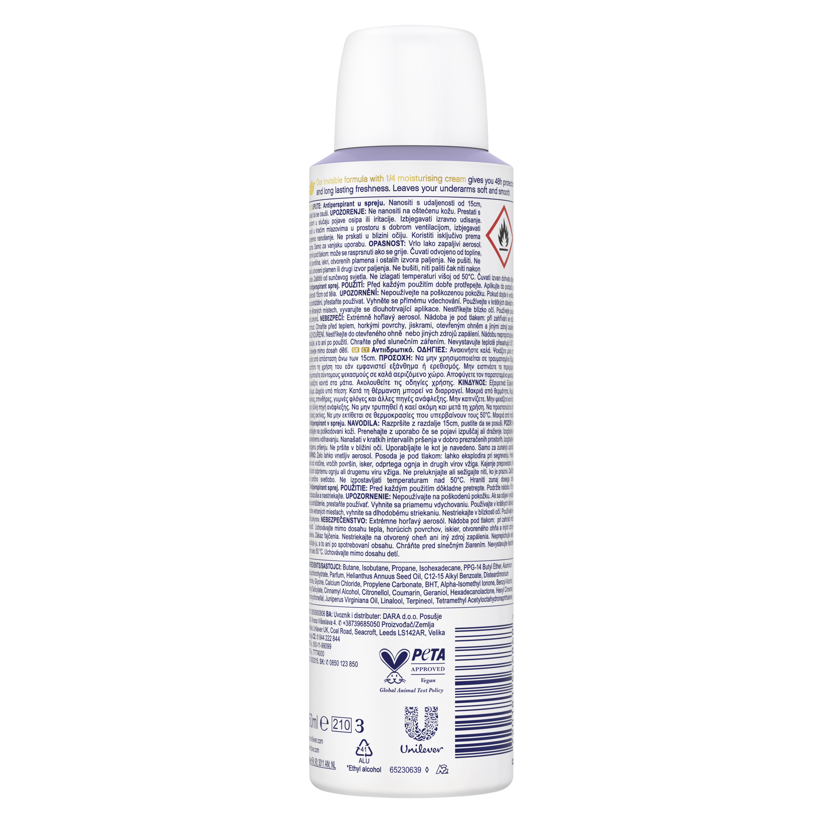 Αποσμητικό Spray Invisible fresh