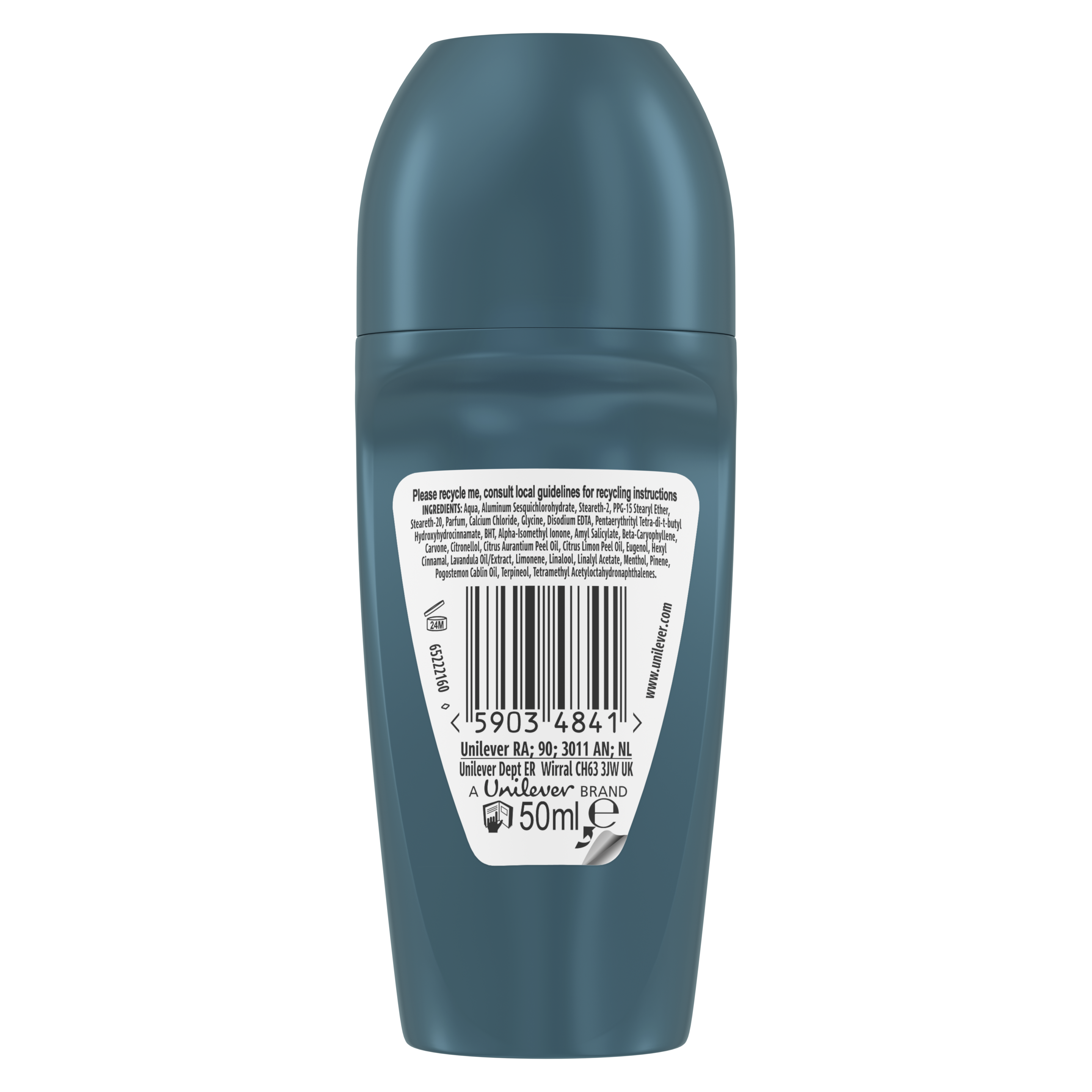 Антиперспірант кульковий Rexona Men Охолоджуючий зі свіжістю ментолу та блакитної лаванди 72 години