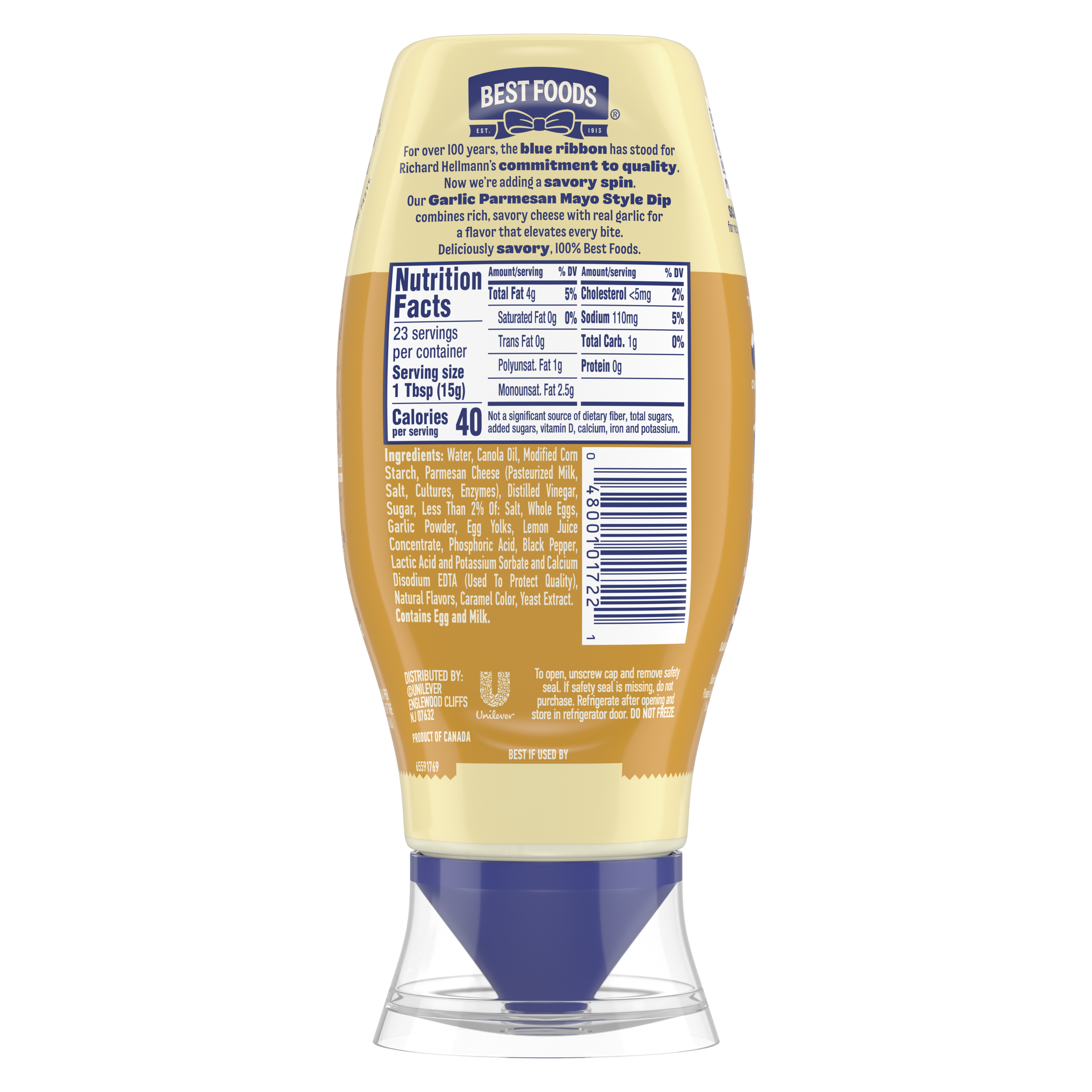 Garlic Parmesan Mayonnaise(Back)