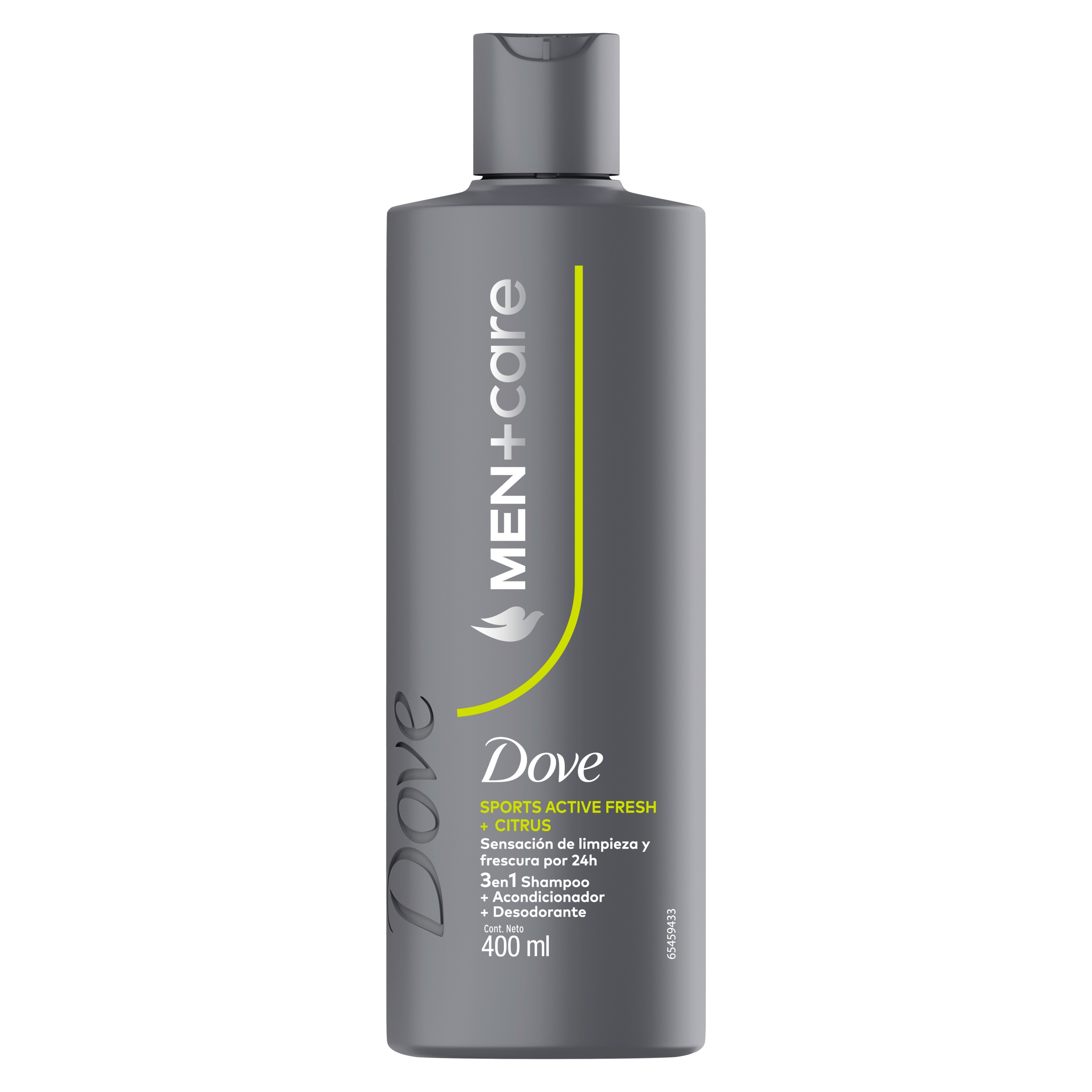 Shampoo Dove men care 2 en 1 Active + Fresh packshot