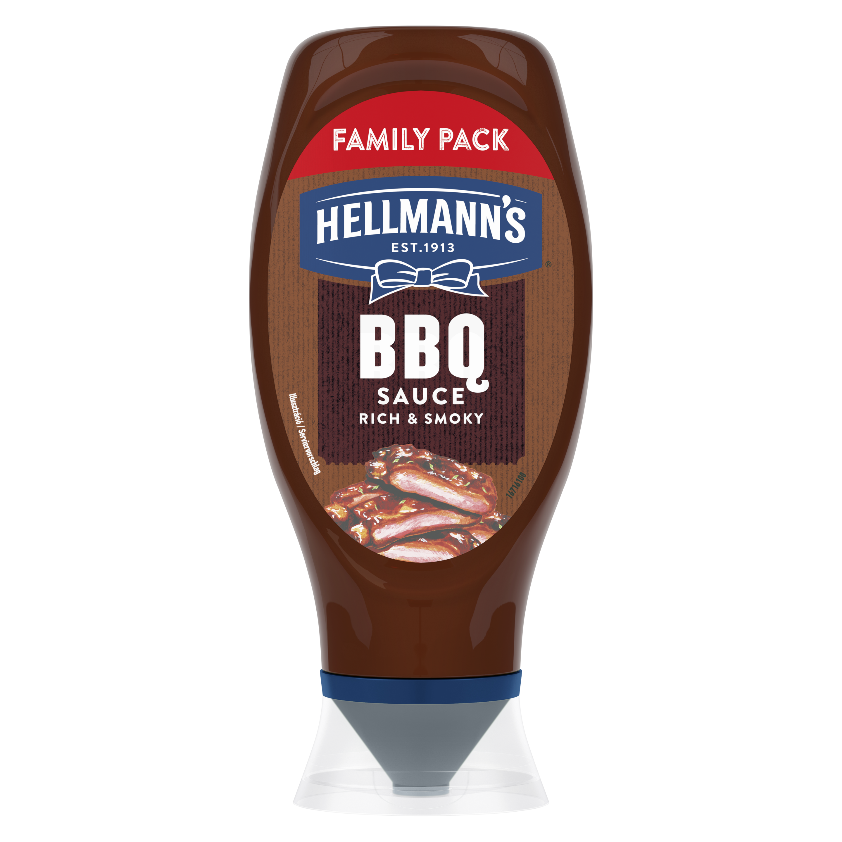 HELLMANN'S BBQ szósz XL 495g packshot