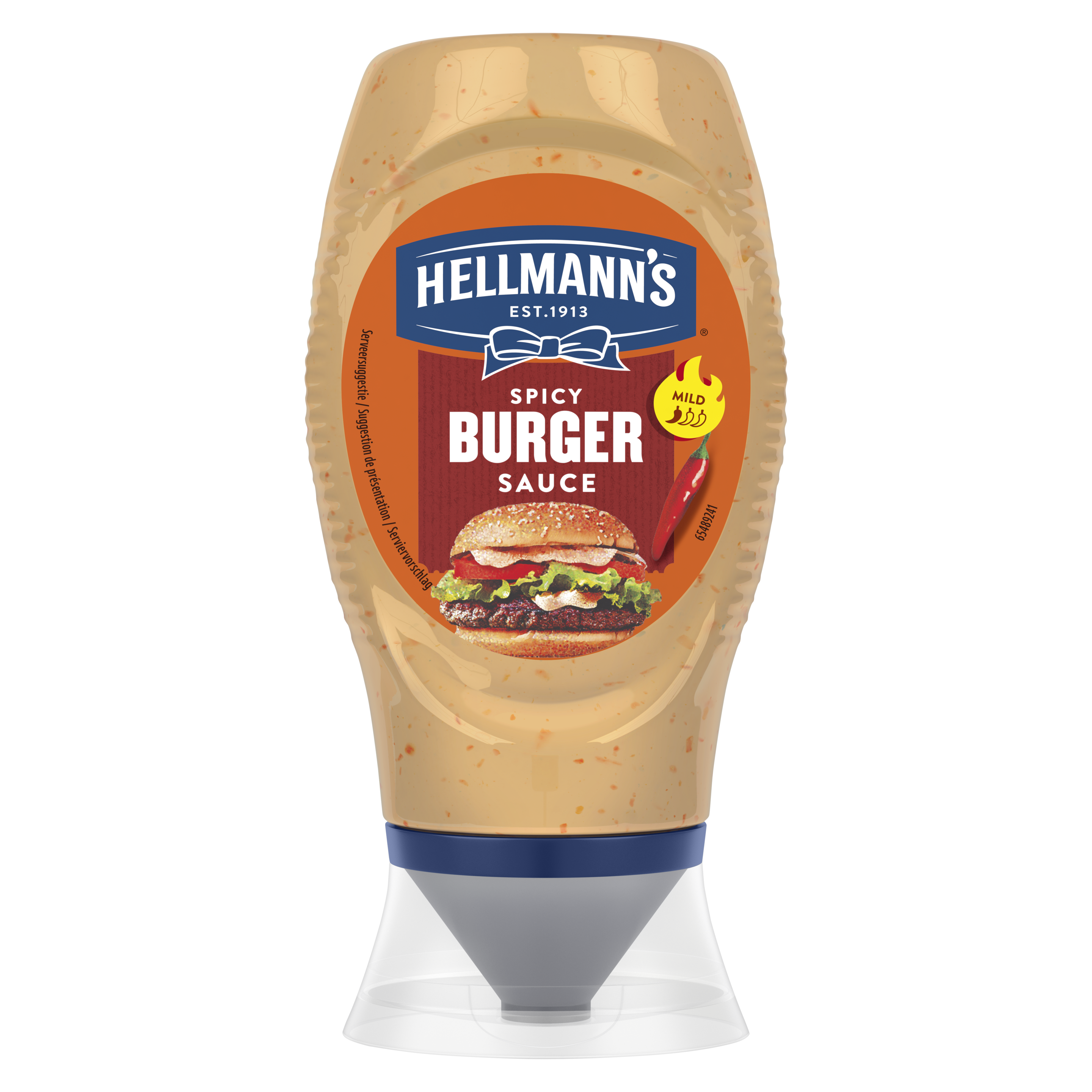 Hellmann's Spicy Burger Sauce 250 ml packshot