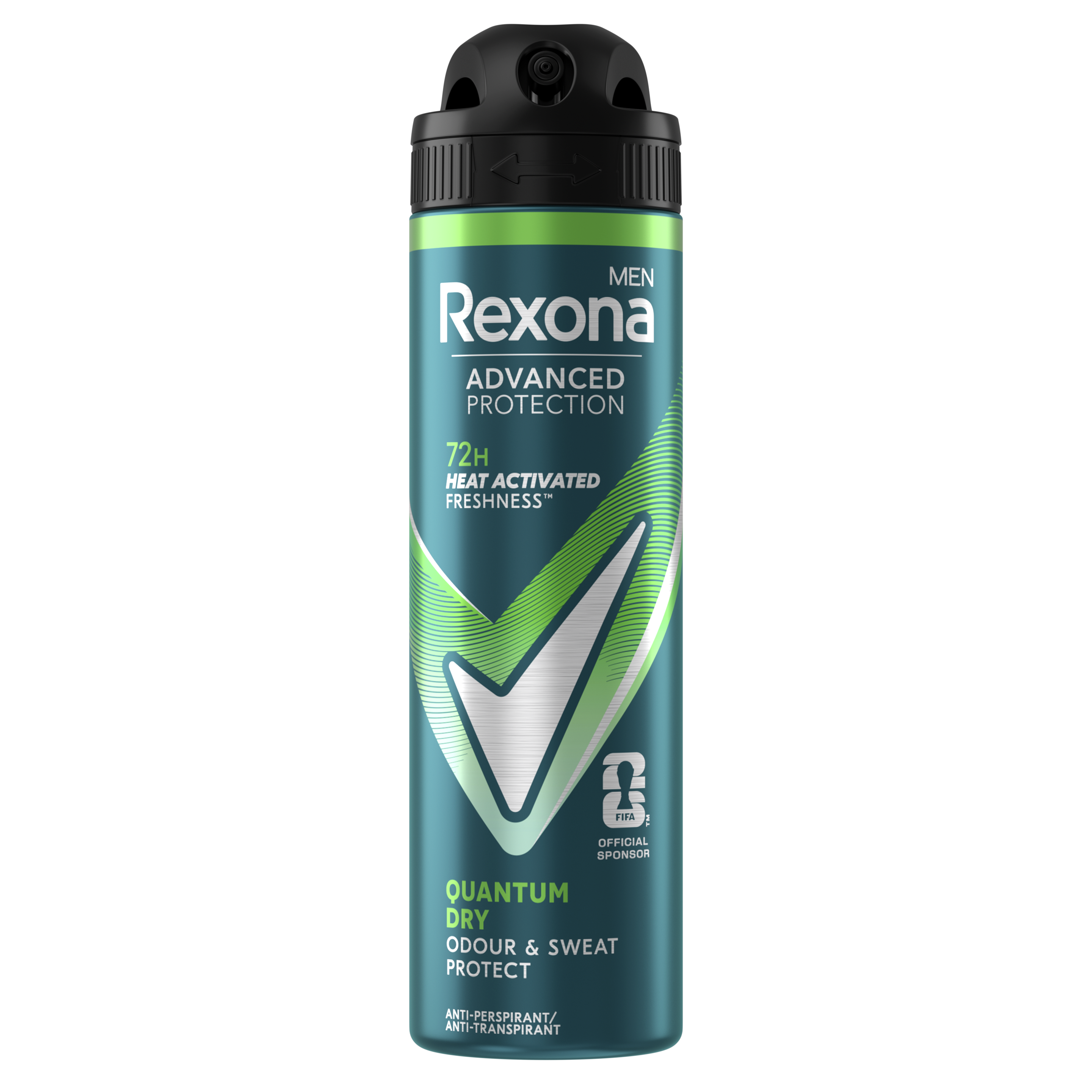 Rexona Men Advanced Quantum Dry Spray 150ml packshot