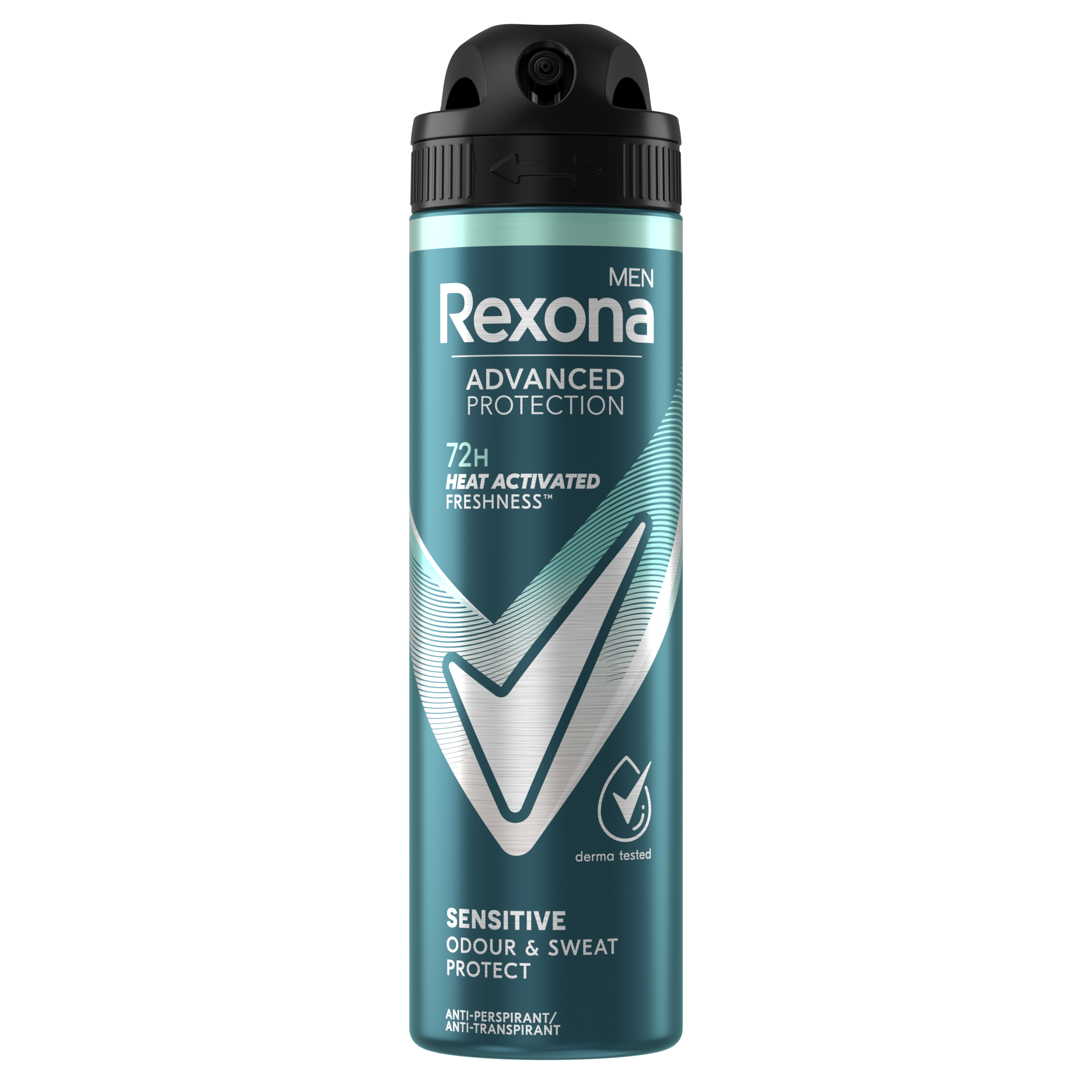 Rexona Men Advanced Sensitive Spray 150ml packshot
