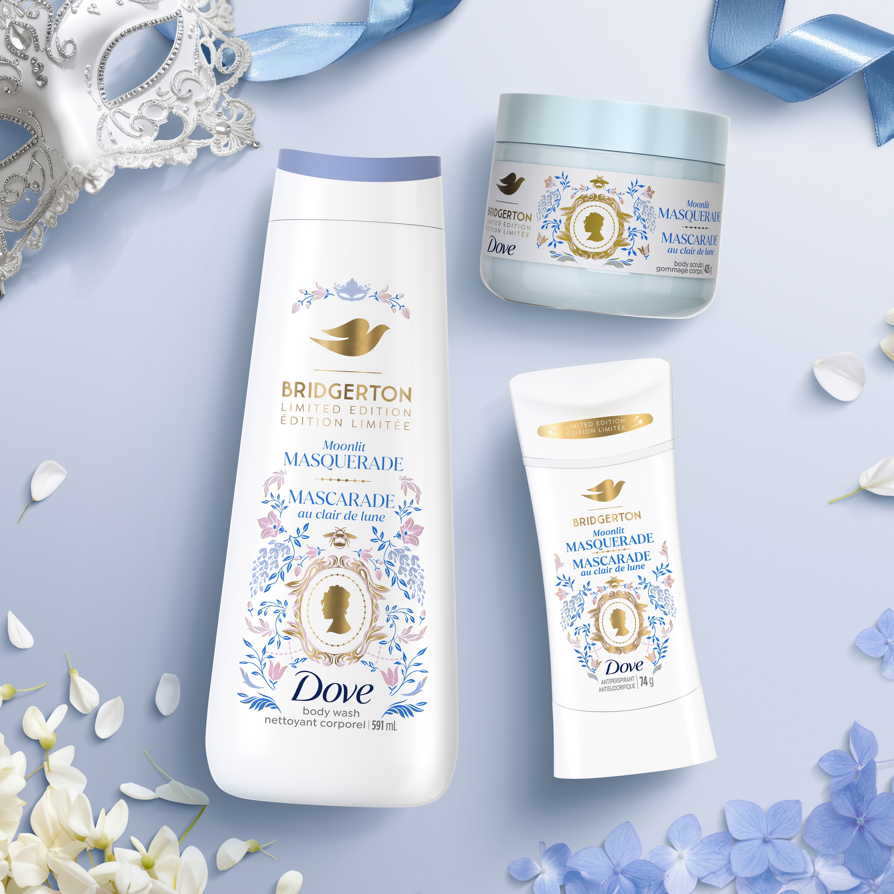 Dove Moonlight Masquerade Product Range