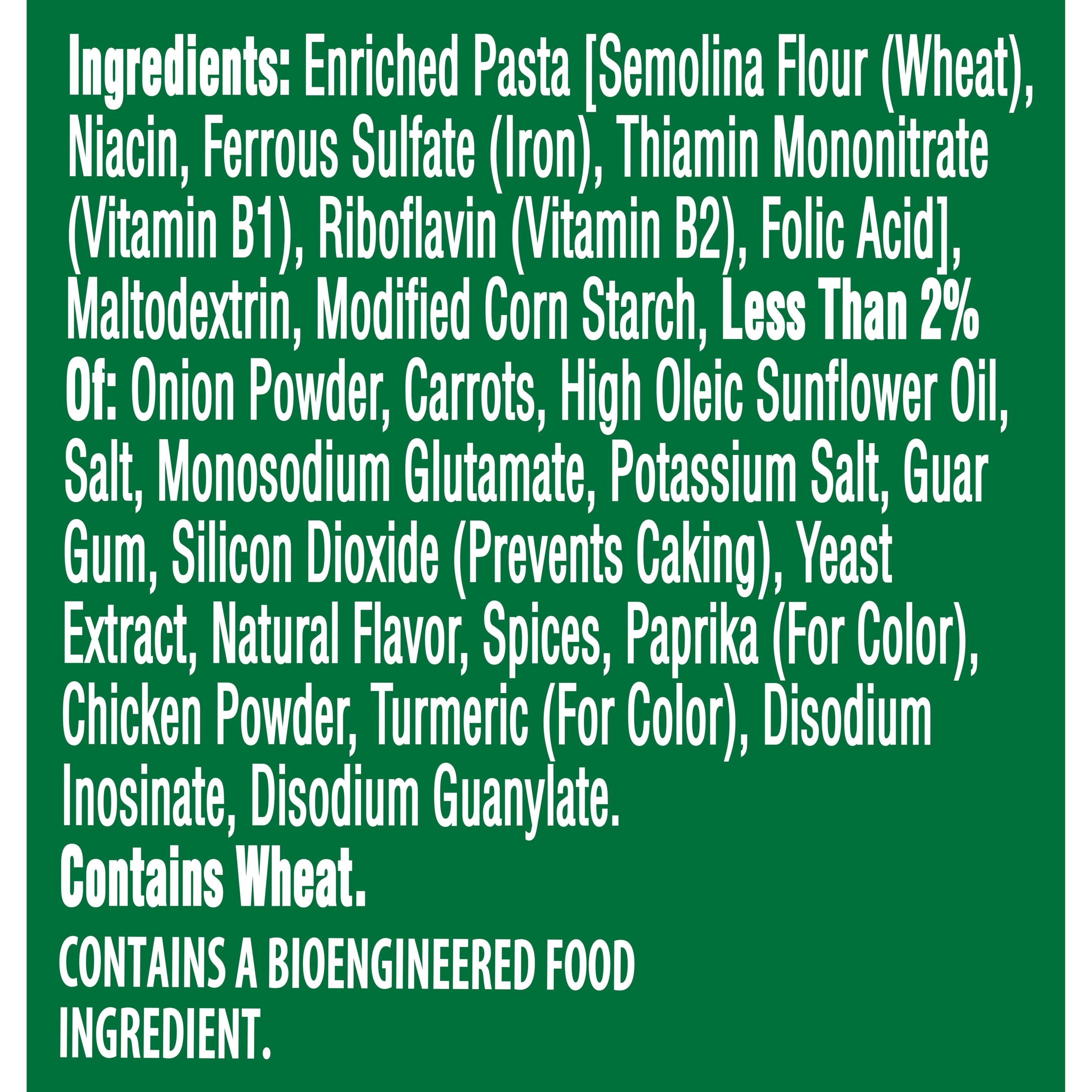Chicken Pasta Cup Ingredients