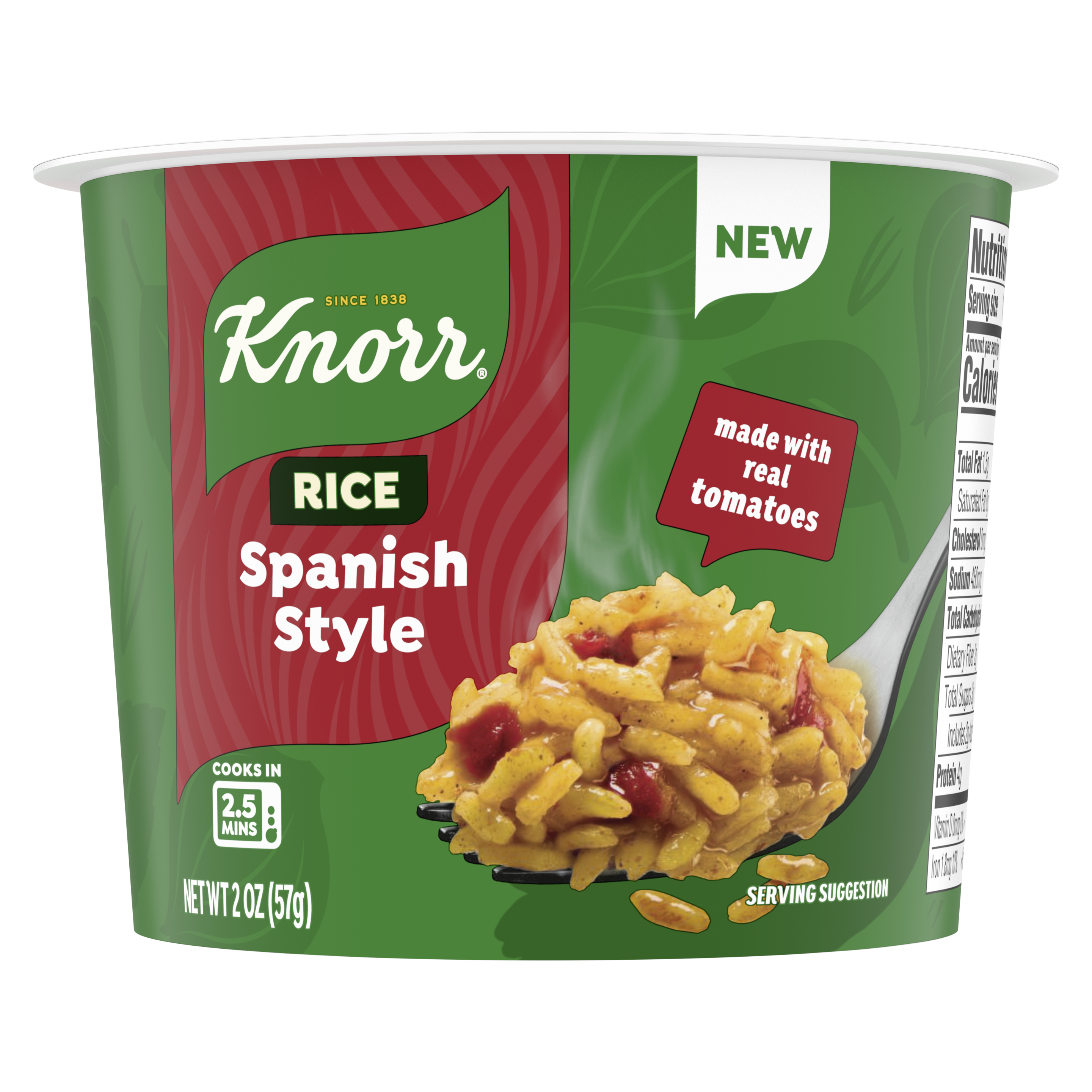 Spanish Rice Cup Front of Pack packshot