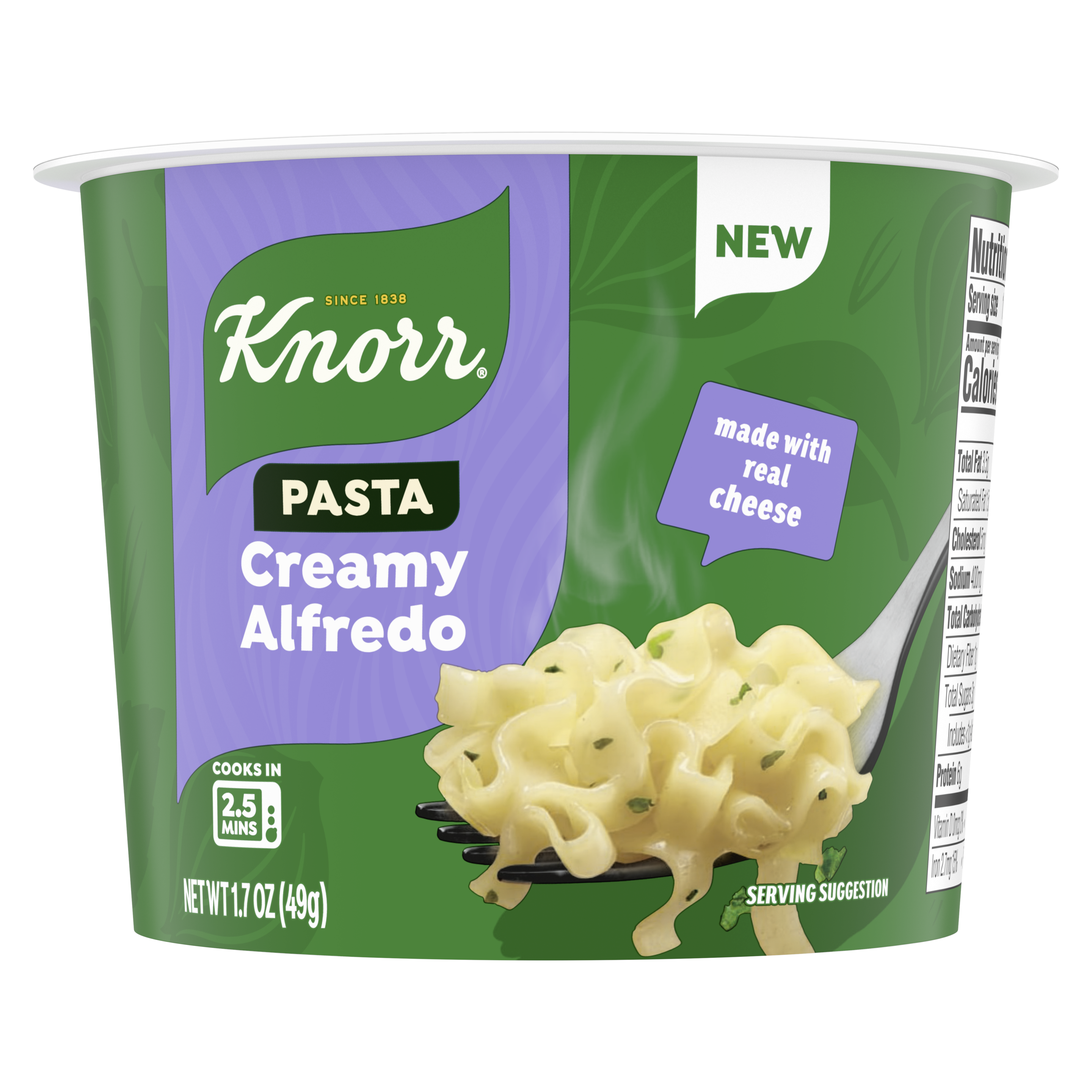 Alfredo Pasta Cup Front of Pack packshot