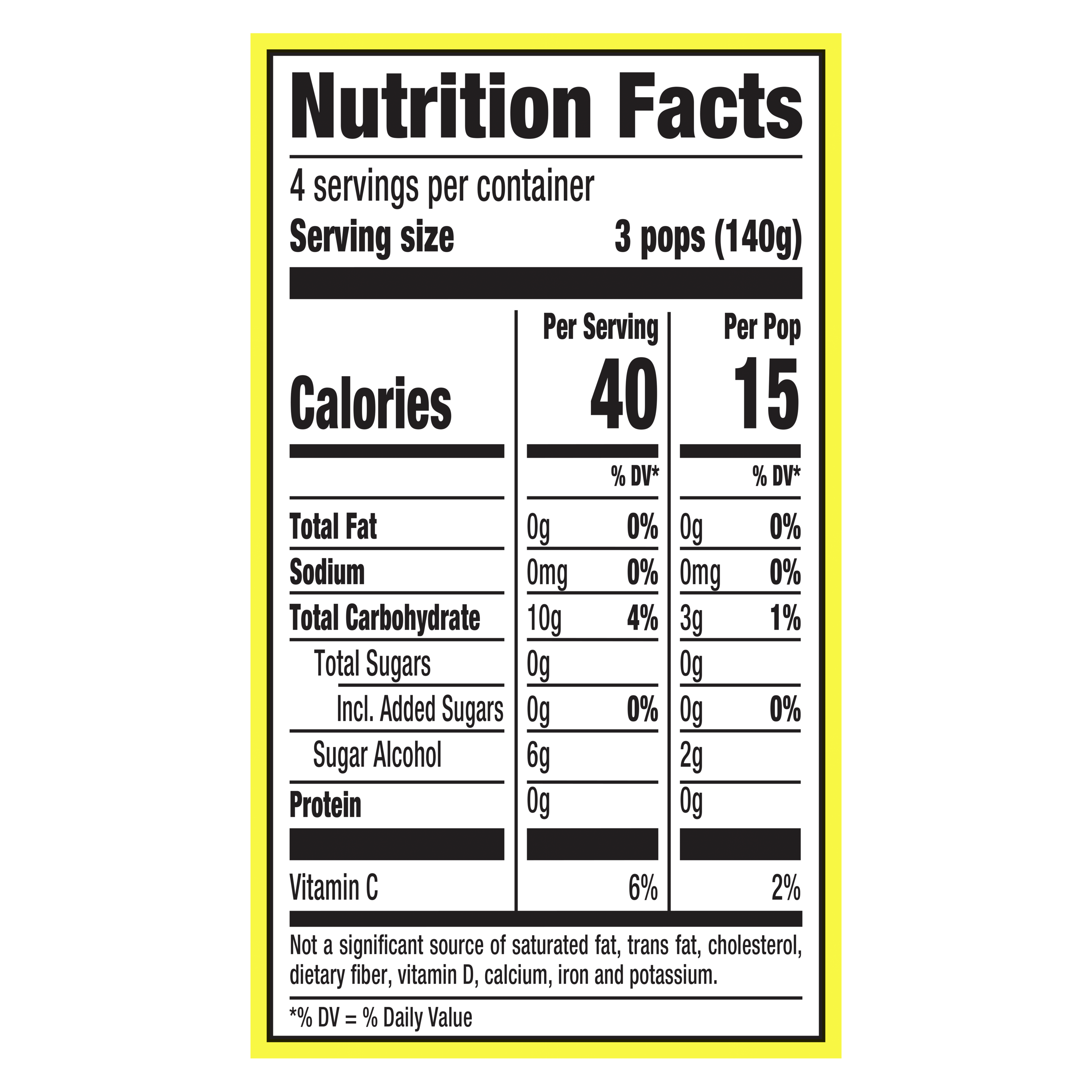 Nutrition Facts