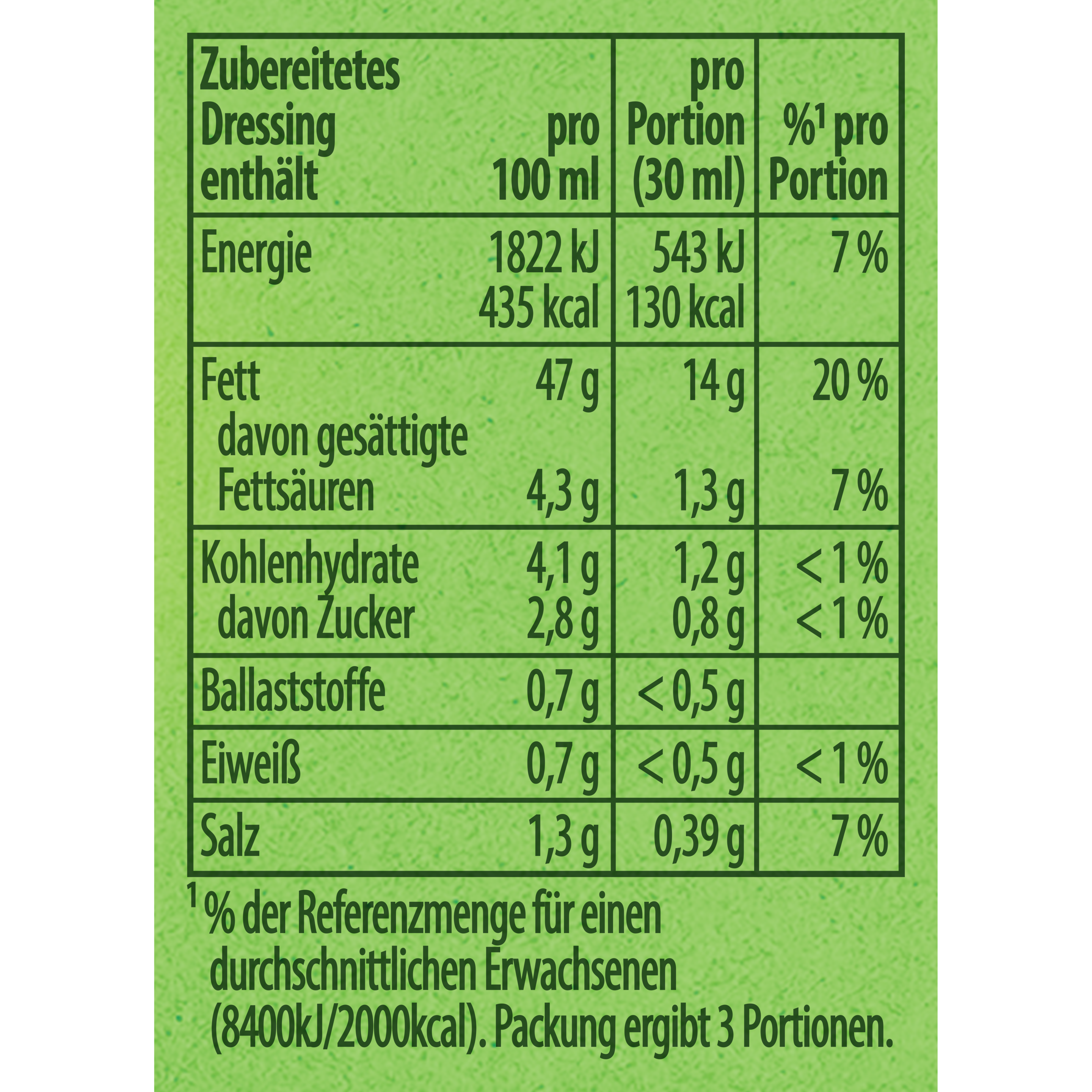 Knorr Salatkrönung Honig Senf 5-er Pack ergibt 450 ml