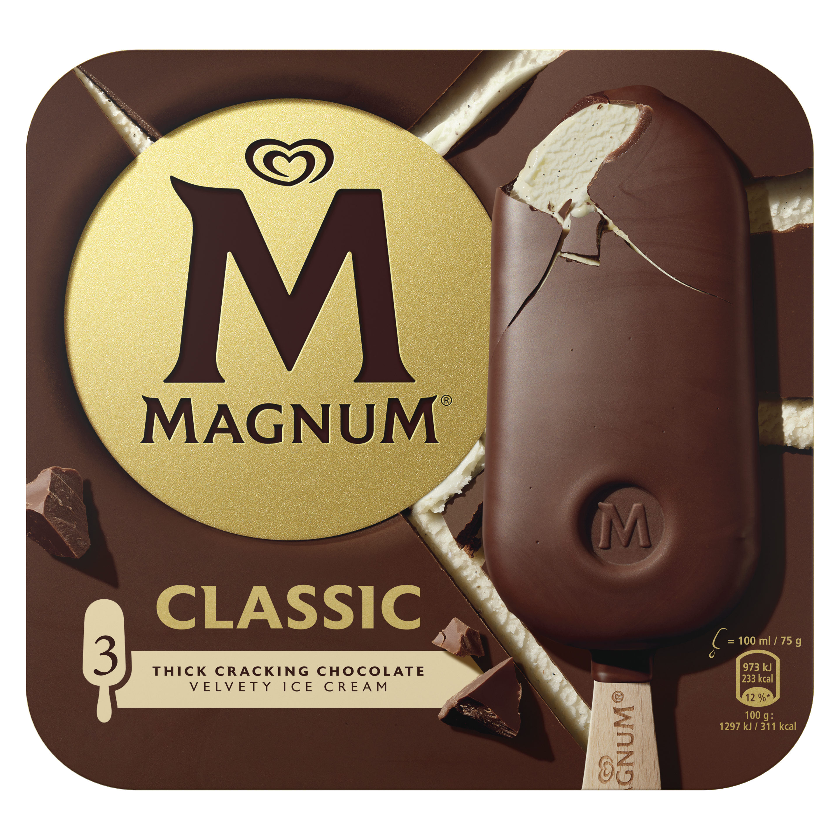 Magnum Classic 3x100ml