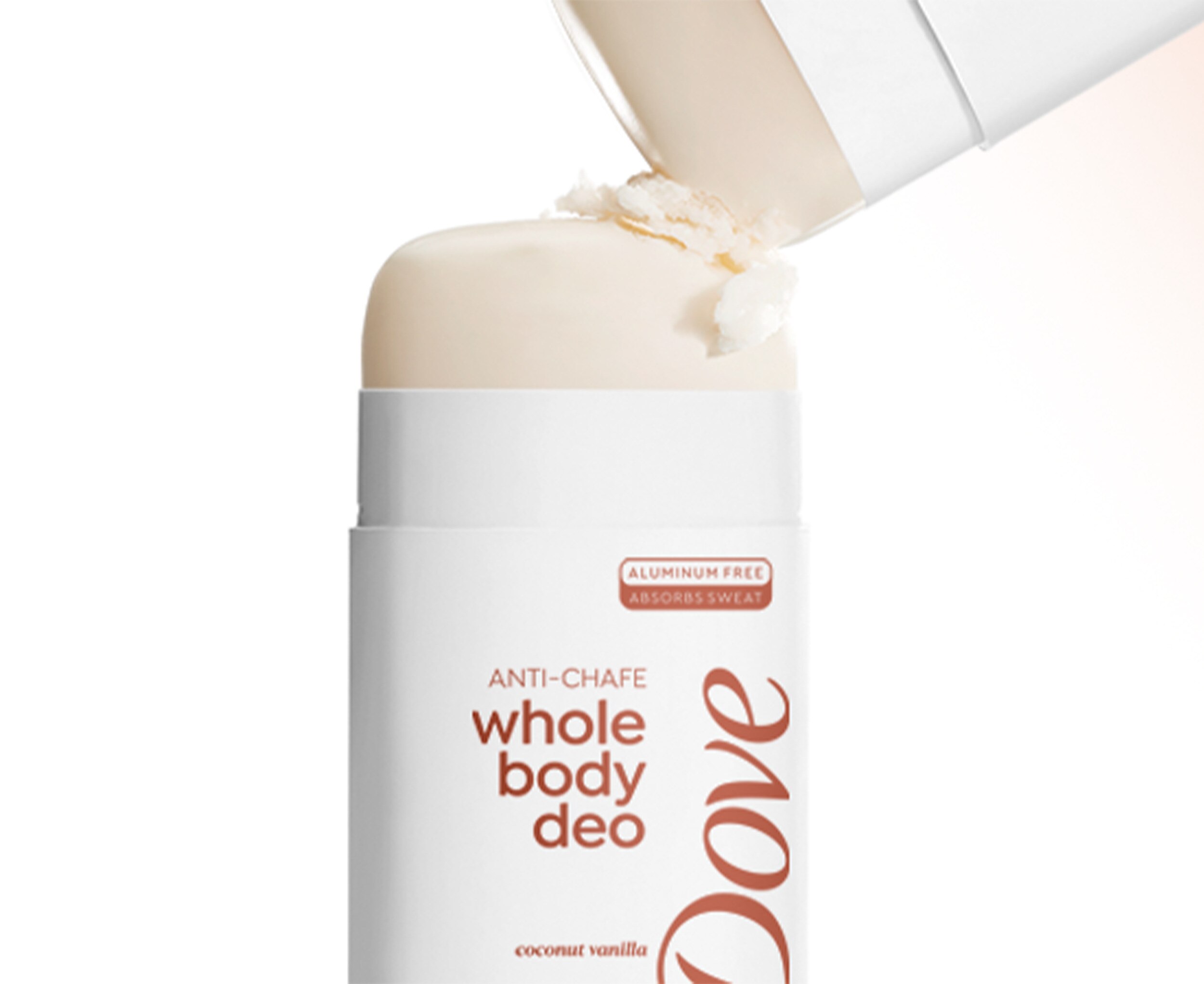 Dove Whole Body Deodorant Anti-Chafe sticks