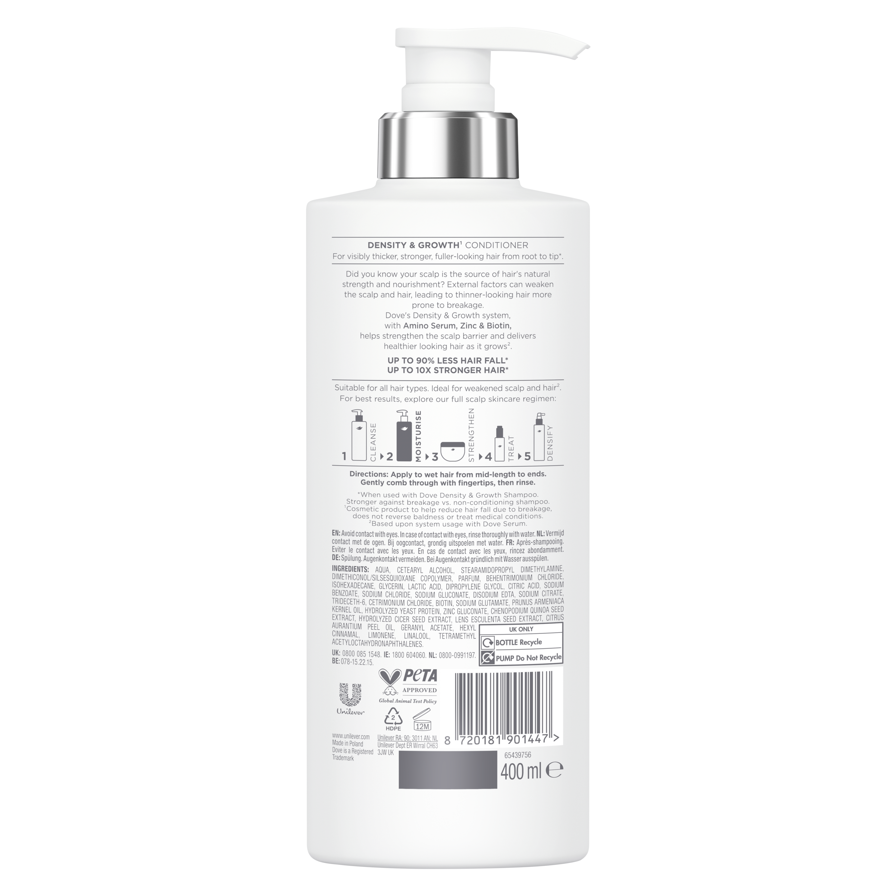 Scalp + hair therapy Density & Growth Conditioner 400ml