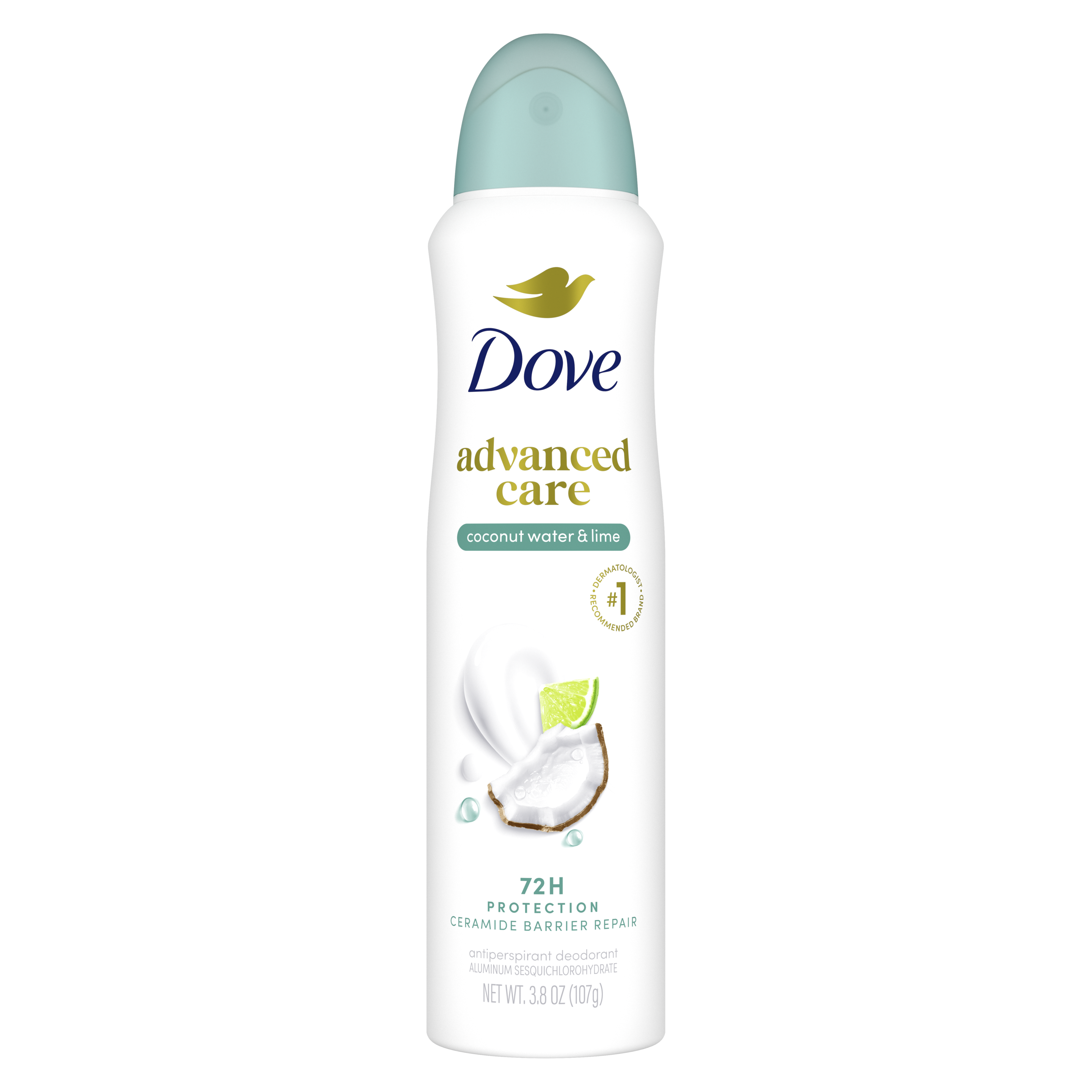 Advanced Care Coconut Water & Sweet Lime Antiperspirant Dry Spray