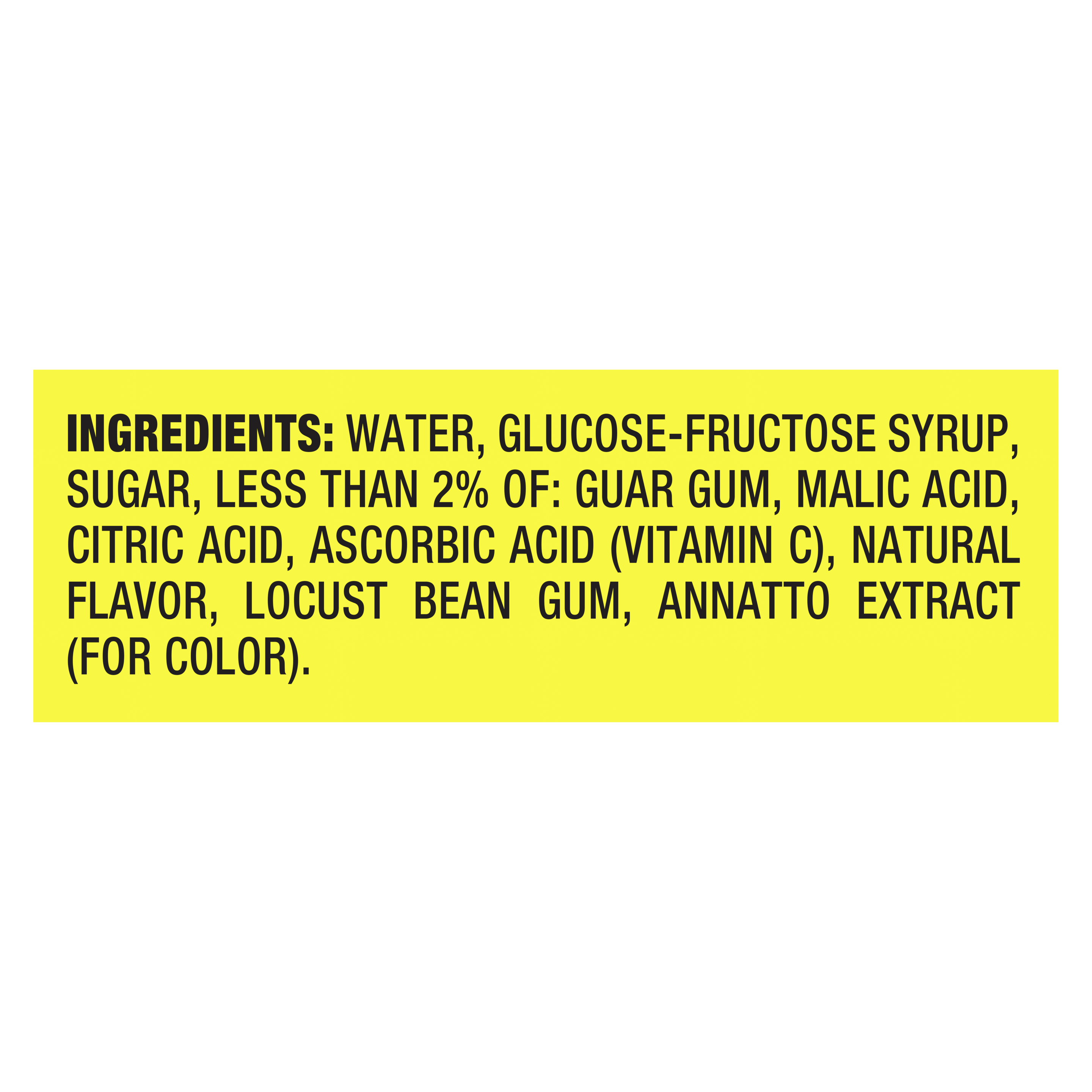 Product Ingredients