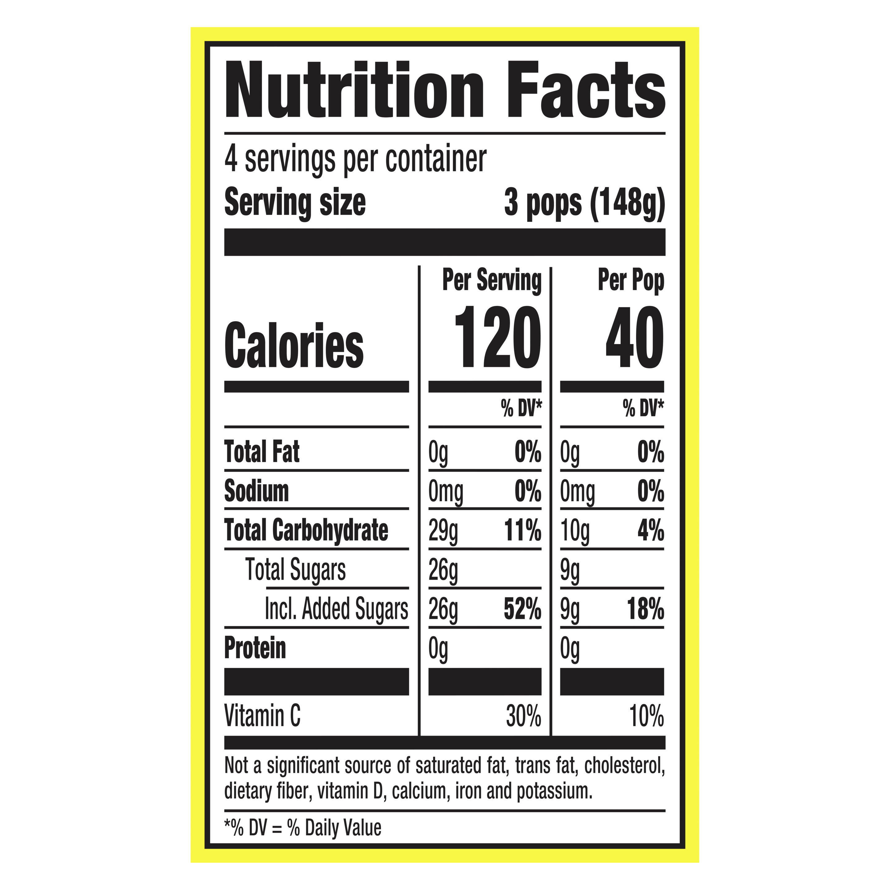 Nutrition Facts