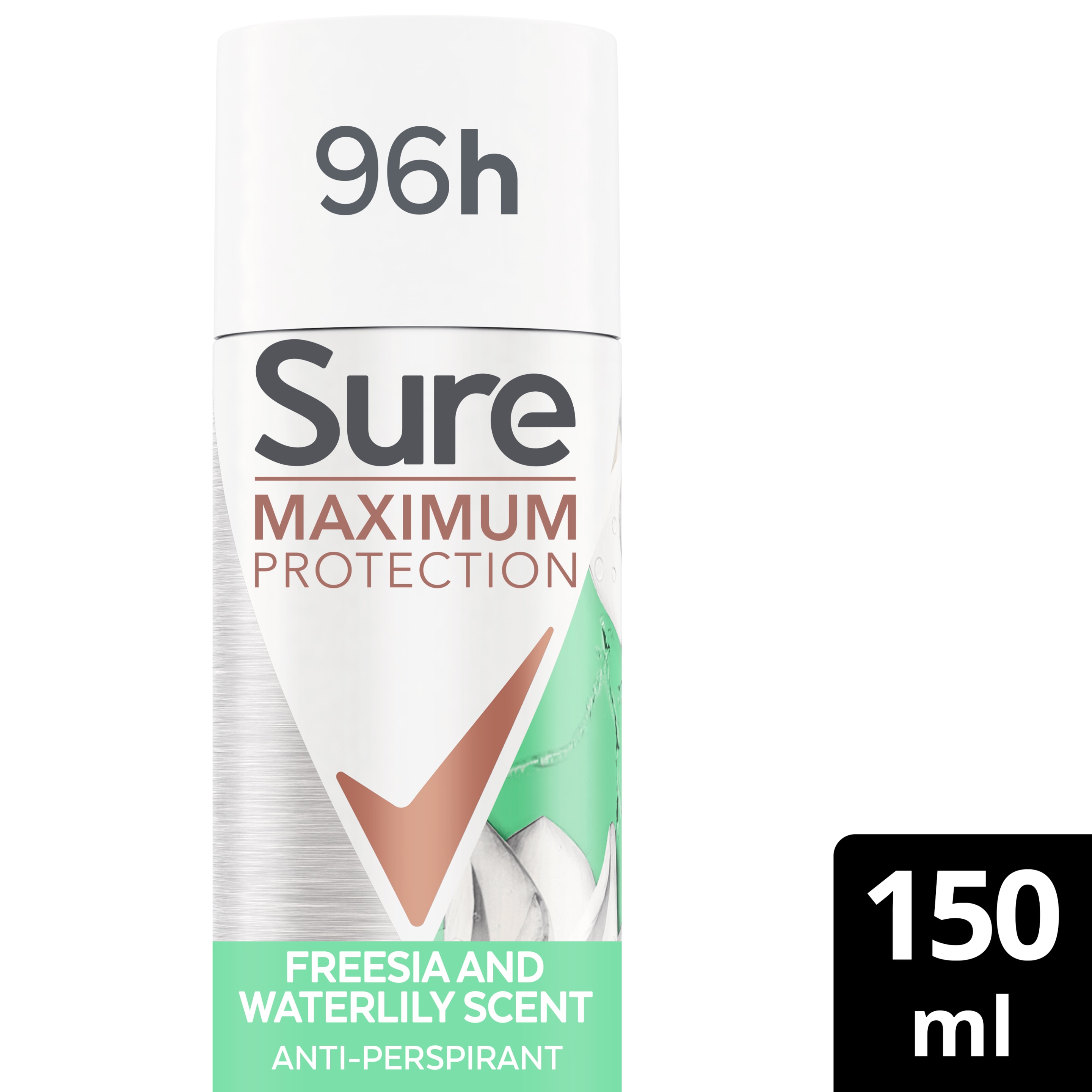 Sure Freesia & Waterlily 96h Deodorant 150 ml