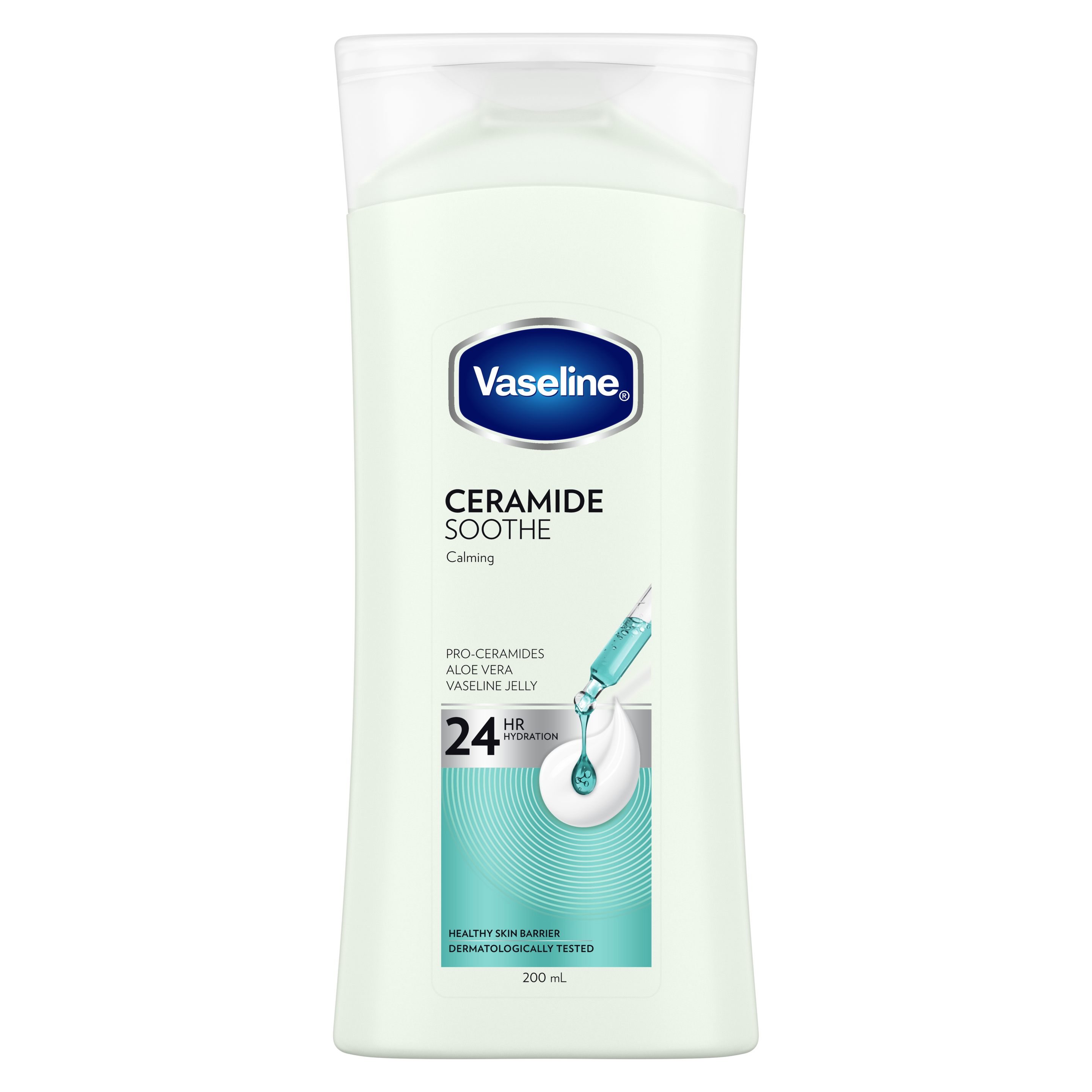 Vaseline INTENSIVE CARE HAND BODY LOTION  ALOE SOOTHE  200ML packshot