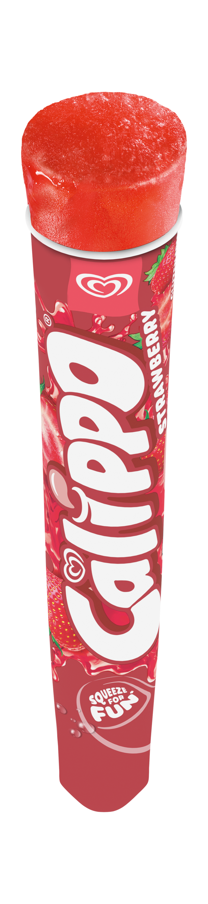 Calippo Φράουλα packshot