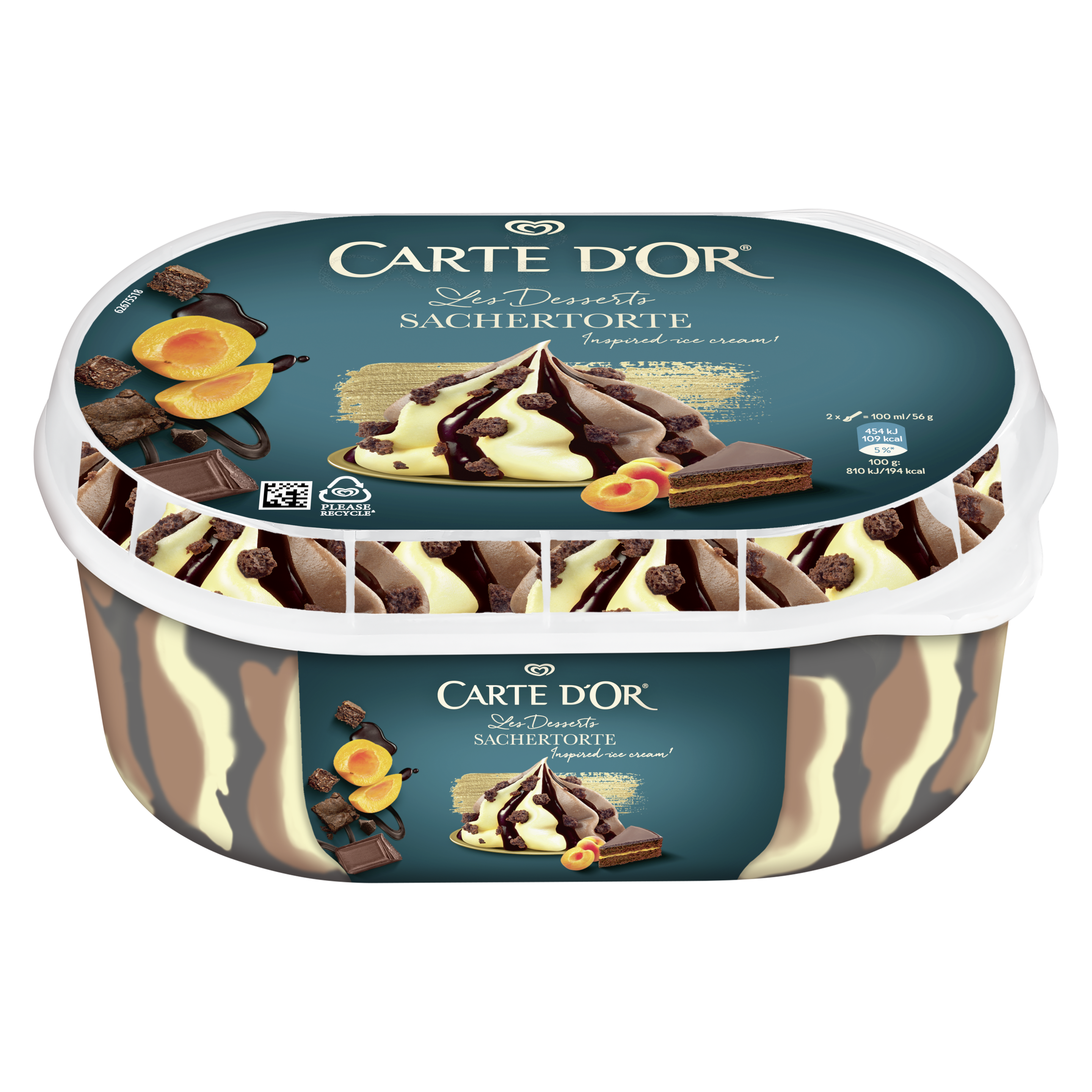 Carte d'Or Sachertorte 825 ml packshot