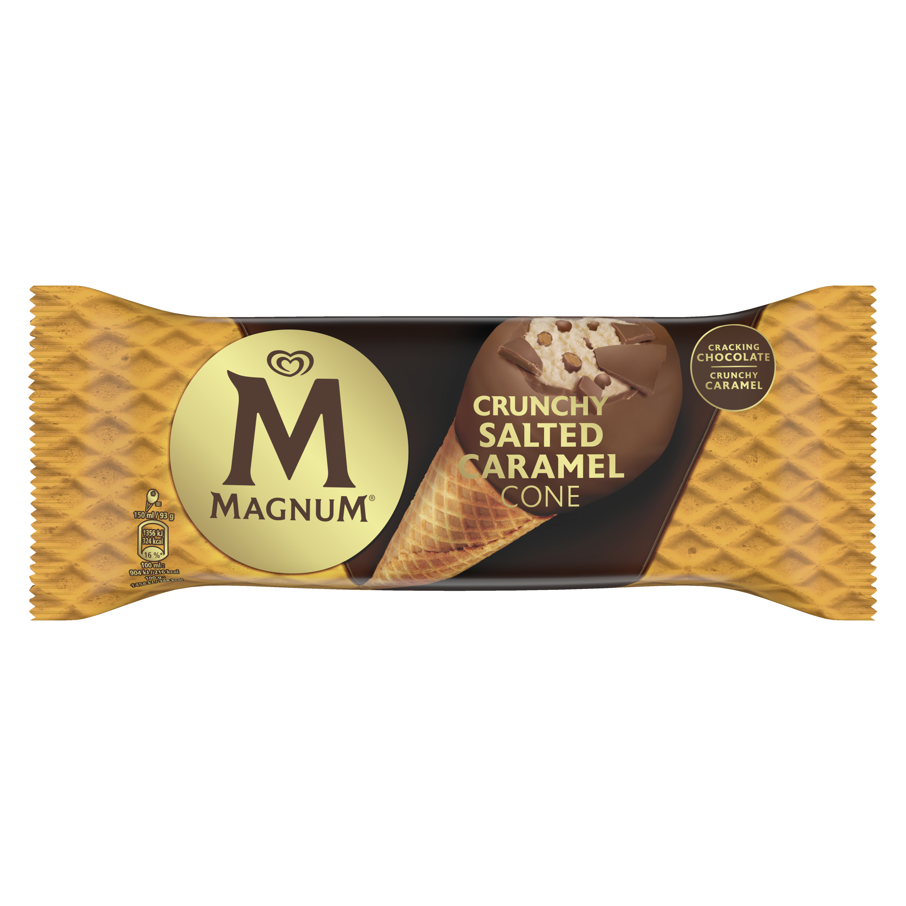 Magnum Salted Caramel Cone packshot