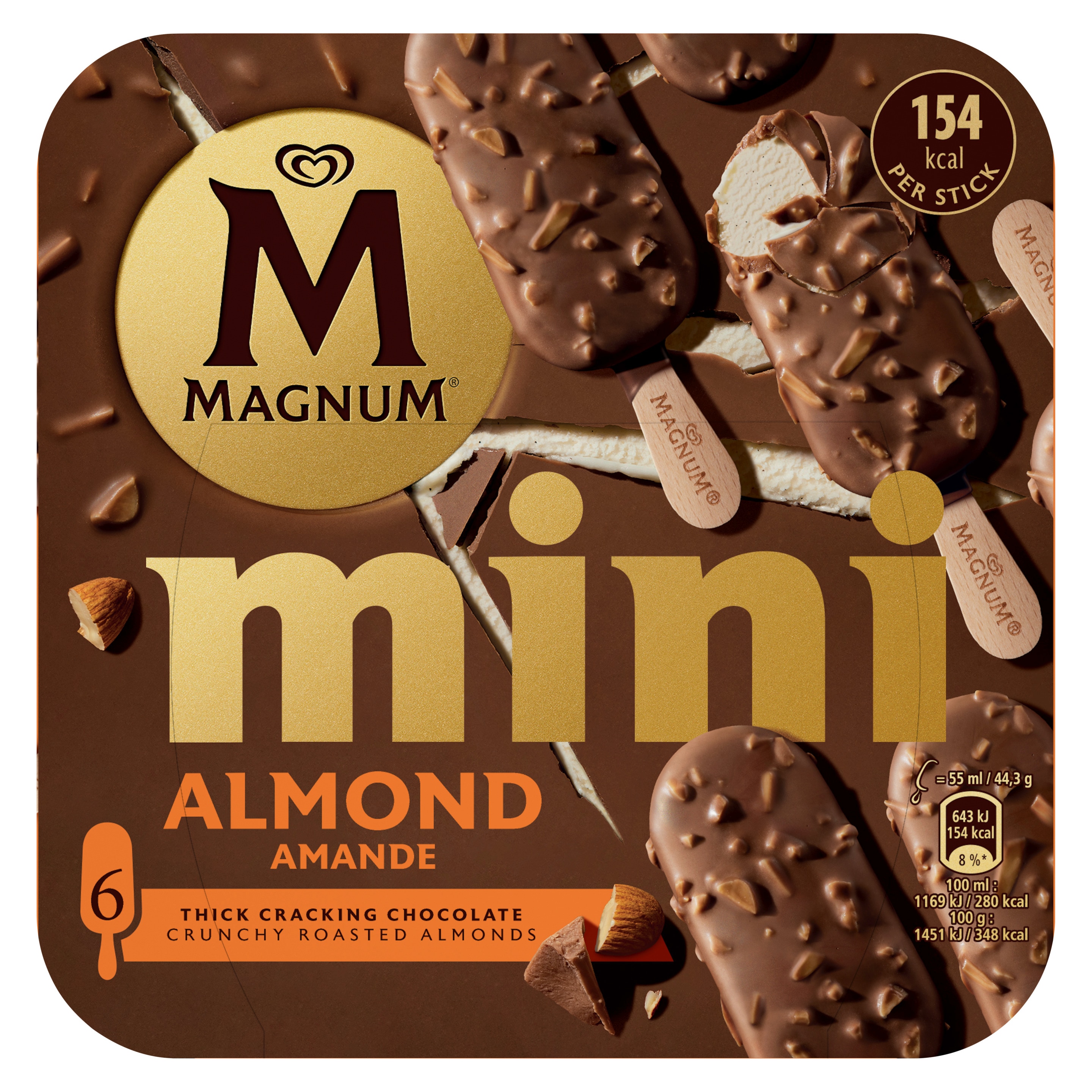 Mini Amandes x6