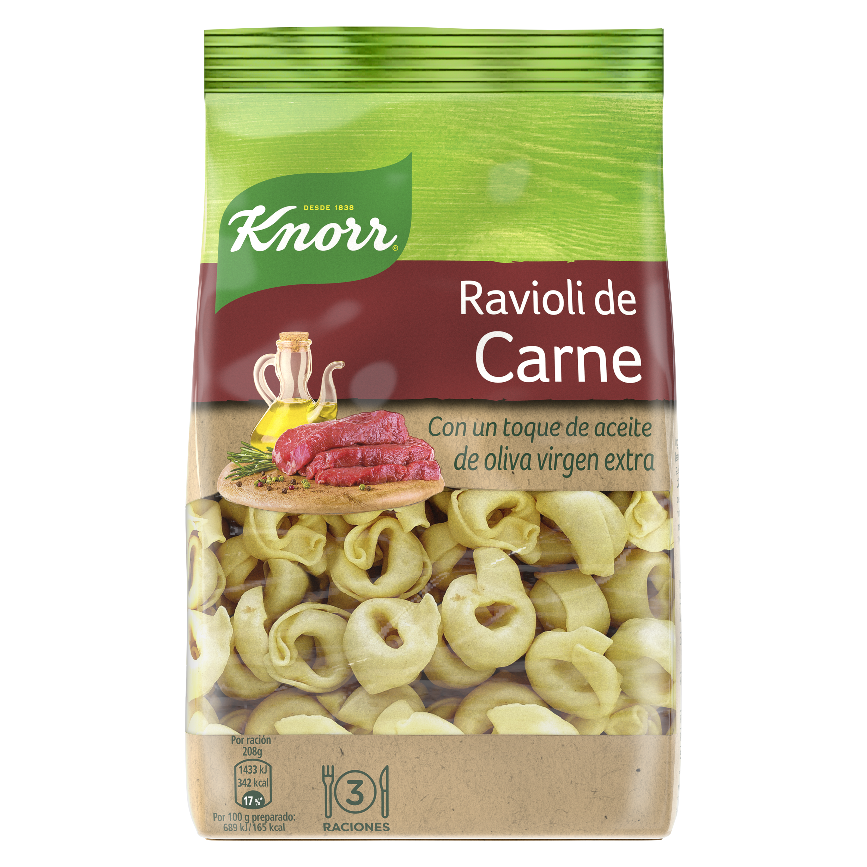 Ravioli de Carne 250g packshot