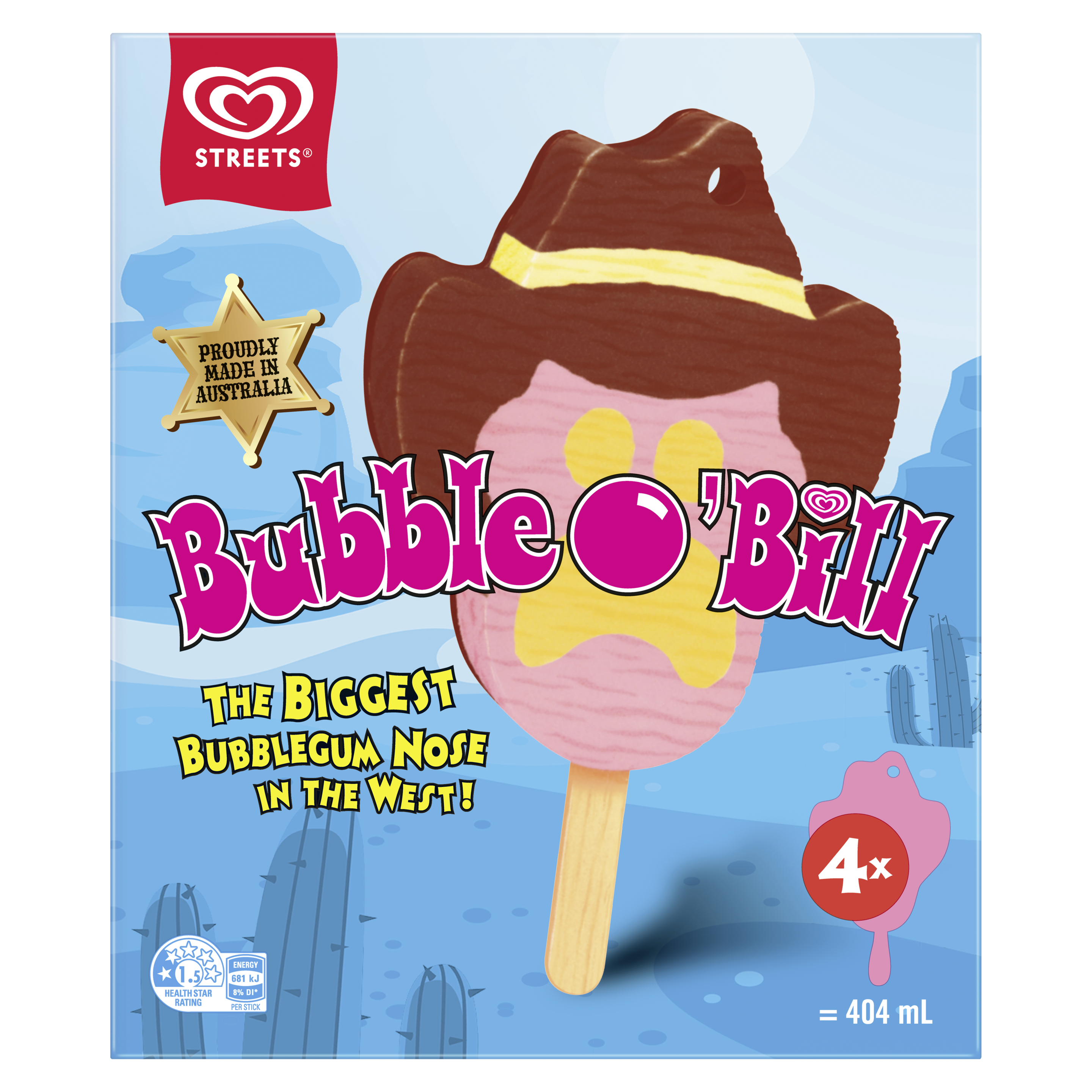 Bubble O' Bill Multipack packshot