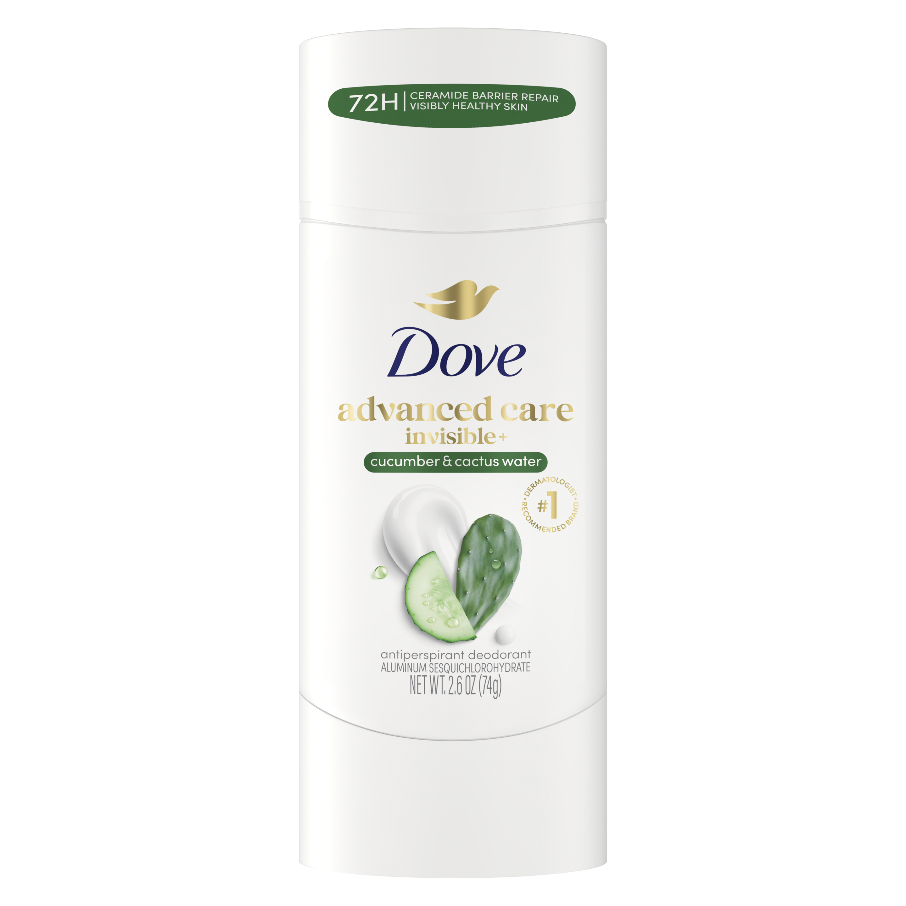 Advanced Care Invisible Cucumber & Cactus Water Antiperspirant Stick