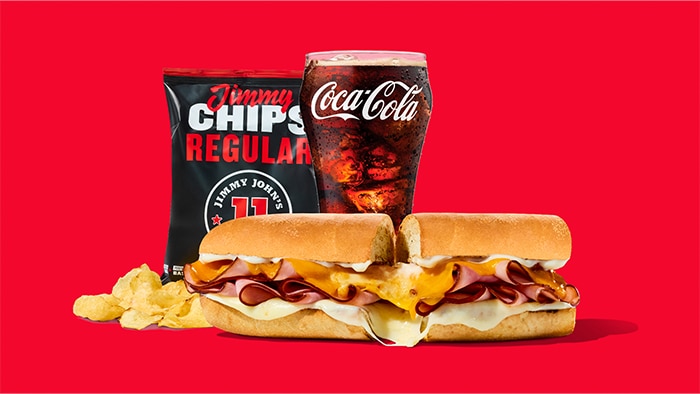 New Ham & Three Cheese Melt from Jimmy Johns