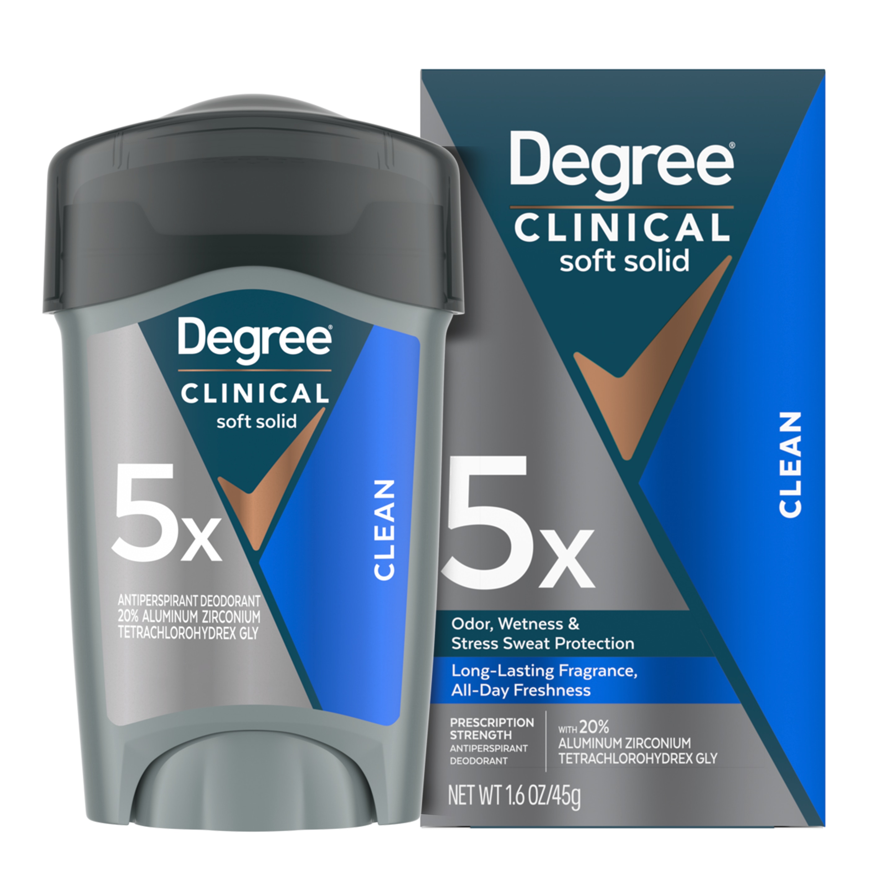 Clean Scent Maximum Protection Antiperspirant Deodorant front pack shot packshot